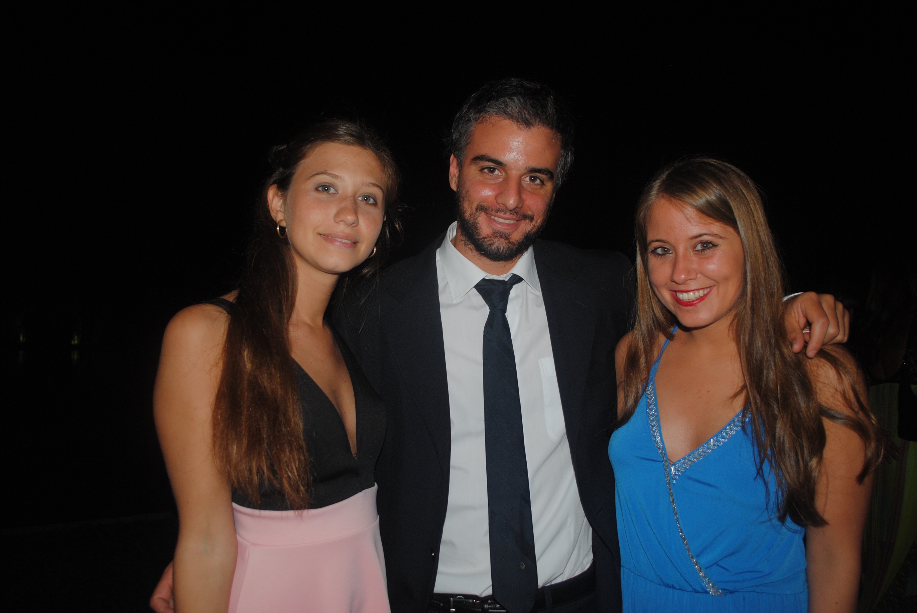 Victoria Santos, Diego Hermida, Antonella Ocaso.