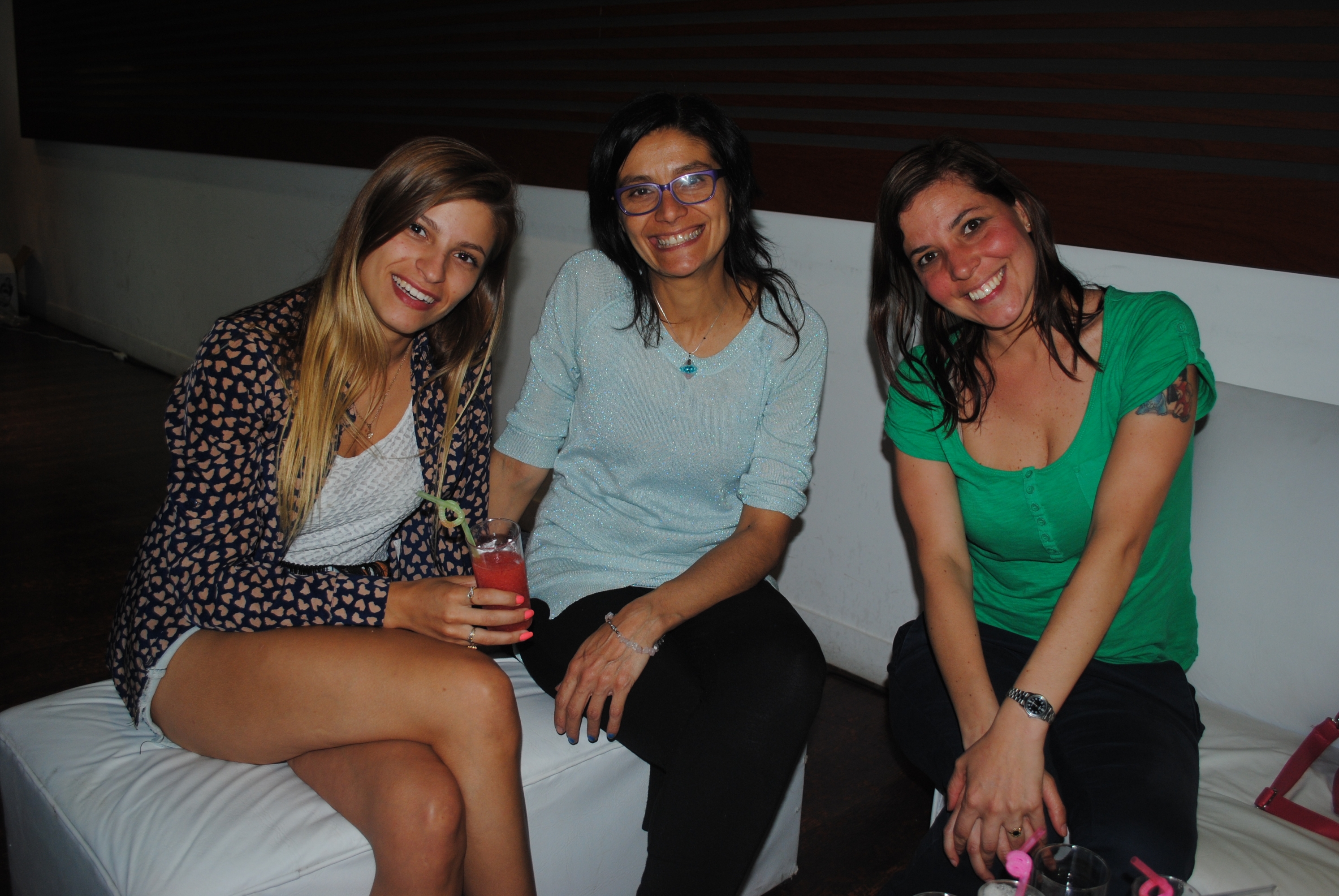 Nusha Pereyra, Andrea Caimi, Verónica Espindola.