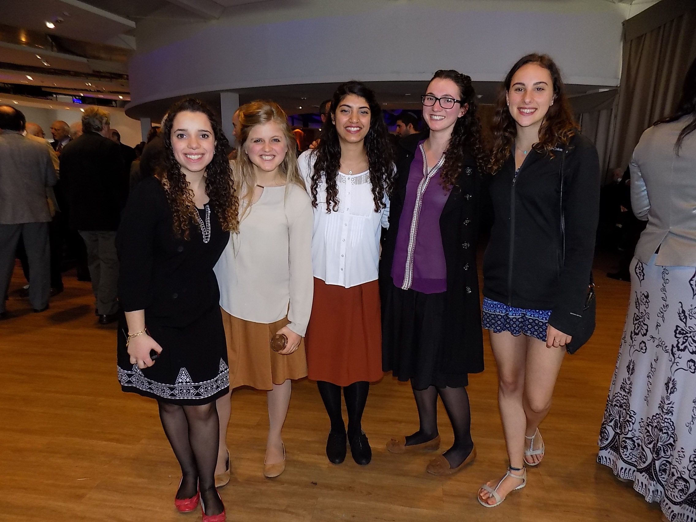 Avital Yisrael, Shajar Shviber, Shira Dekel, Tehila Eferati, Noa Kettner.