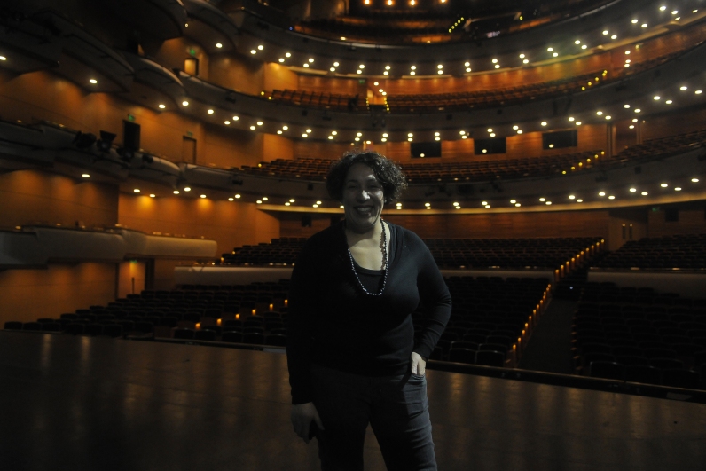 Gumila Álvarez, venezolana viviendo en Uruguay. Foto: Ariel Colmegna.