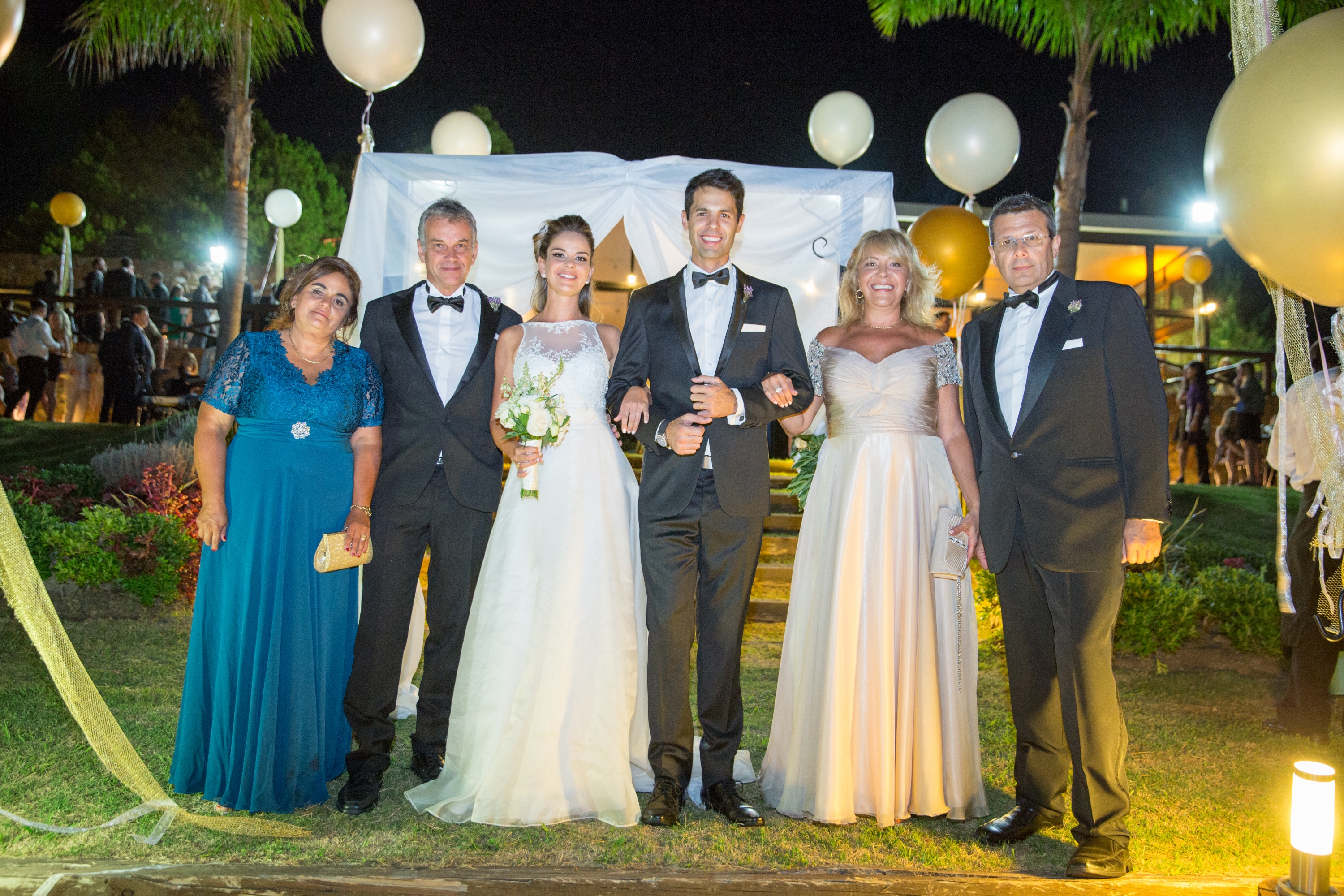 Mayuly Barrios, Leonel Longo, Andrea Longo, Claudio Querol, Lilián Netto, Carlos Querol.