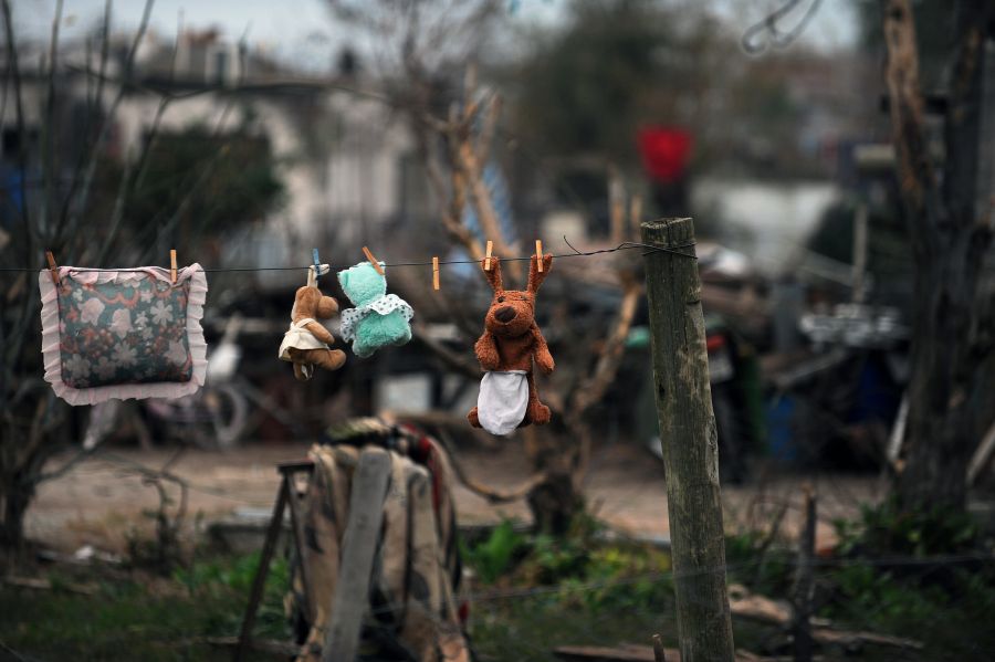 Dolores, tres semanas después del tornado. Foto: Fernando Ponzetto.