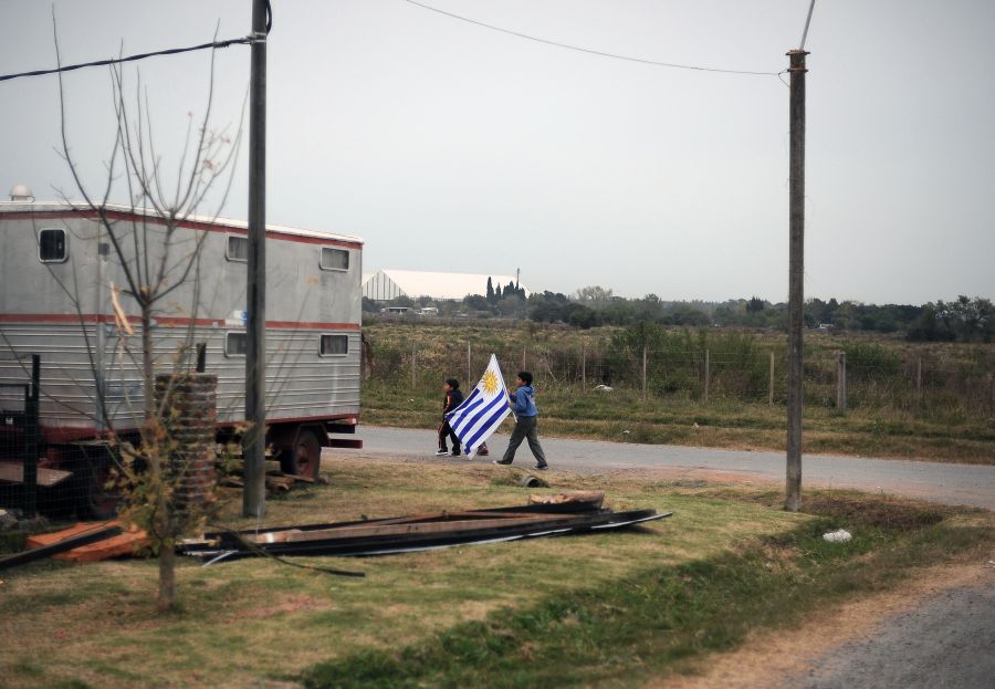 Dolores, tres semanas después del tornado. Foto: Fernando Ponzetto.
