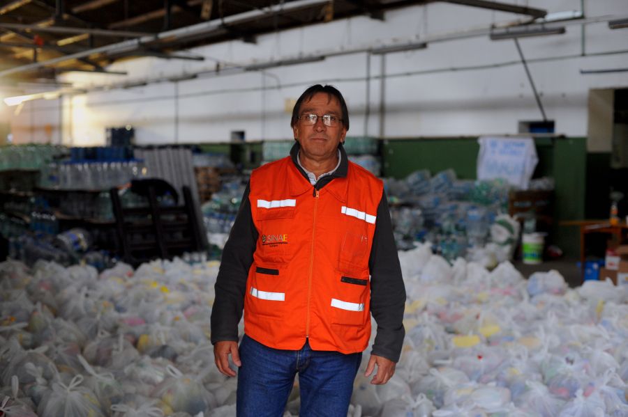 Dolores, tres semanas después del tornado. Foto: Fernando Ponzetto.