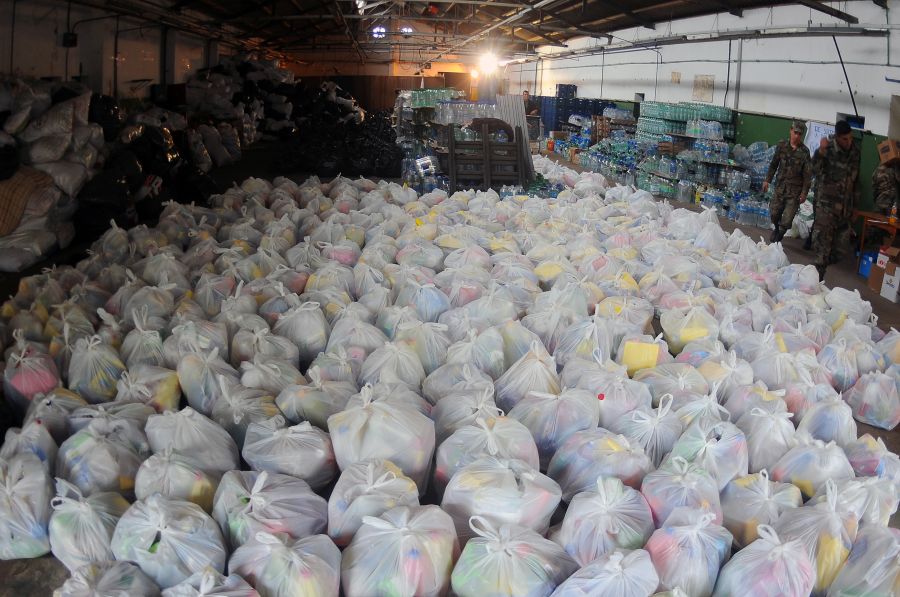 Dolores, tres semanas después del tornado. Foto: Fernando Ponzetto.