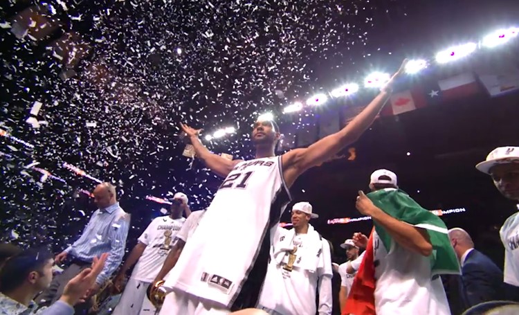 Tim Duncan se retira. Foto: Spurs