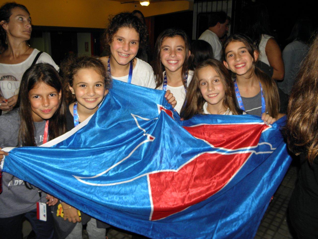 Matilde Mosca, Pilar Tchekmedyian, Maia Pelufo, Mía Cortabarría, Clara Fuscaldo y Delfina Baptista.
