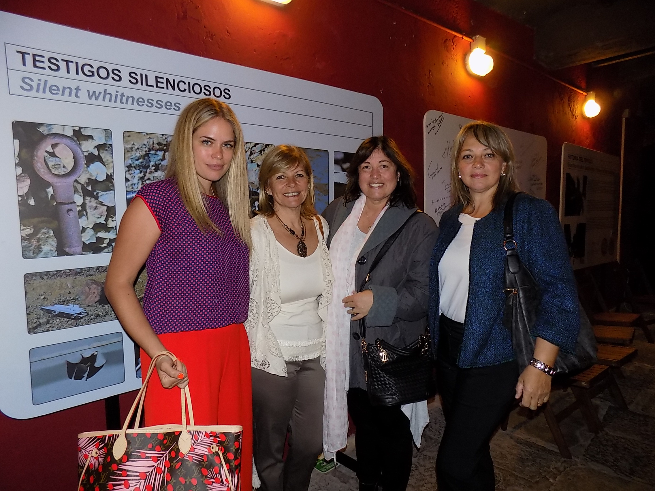 Katja Thomsen, Giselle, Graciela y Silvia Grien.