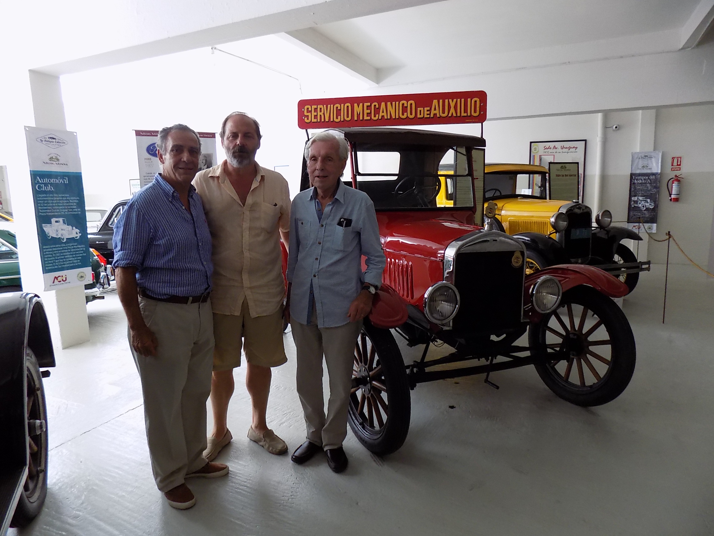 Lorenzo D'Angelo, Ricardo Pons, Álvaro Casal.