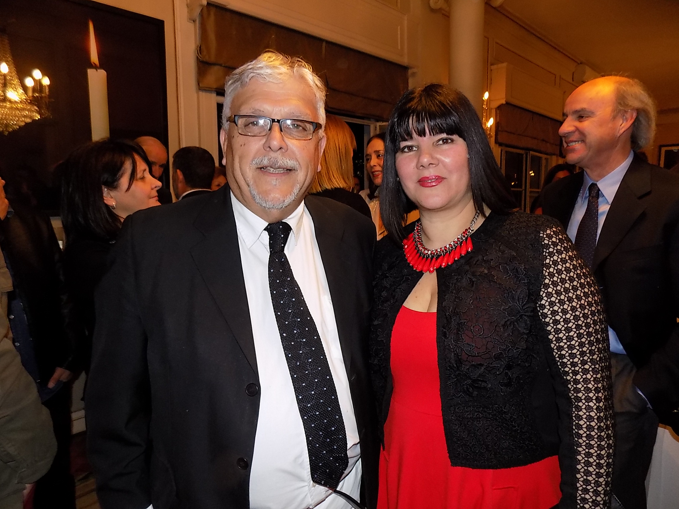 Federico Brandt, Diana Saravia.