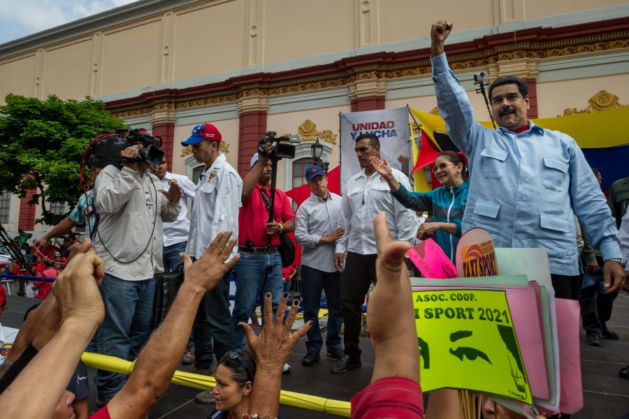 Maduro criticó la decisión de Almagri de invocar la Carta Democrática. Foto: EFE