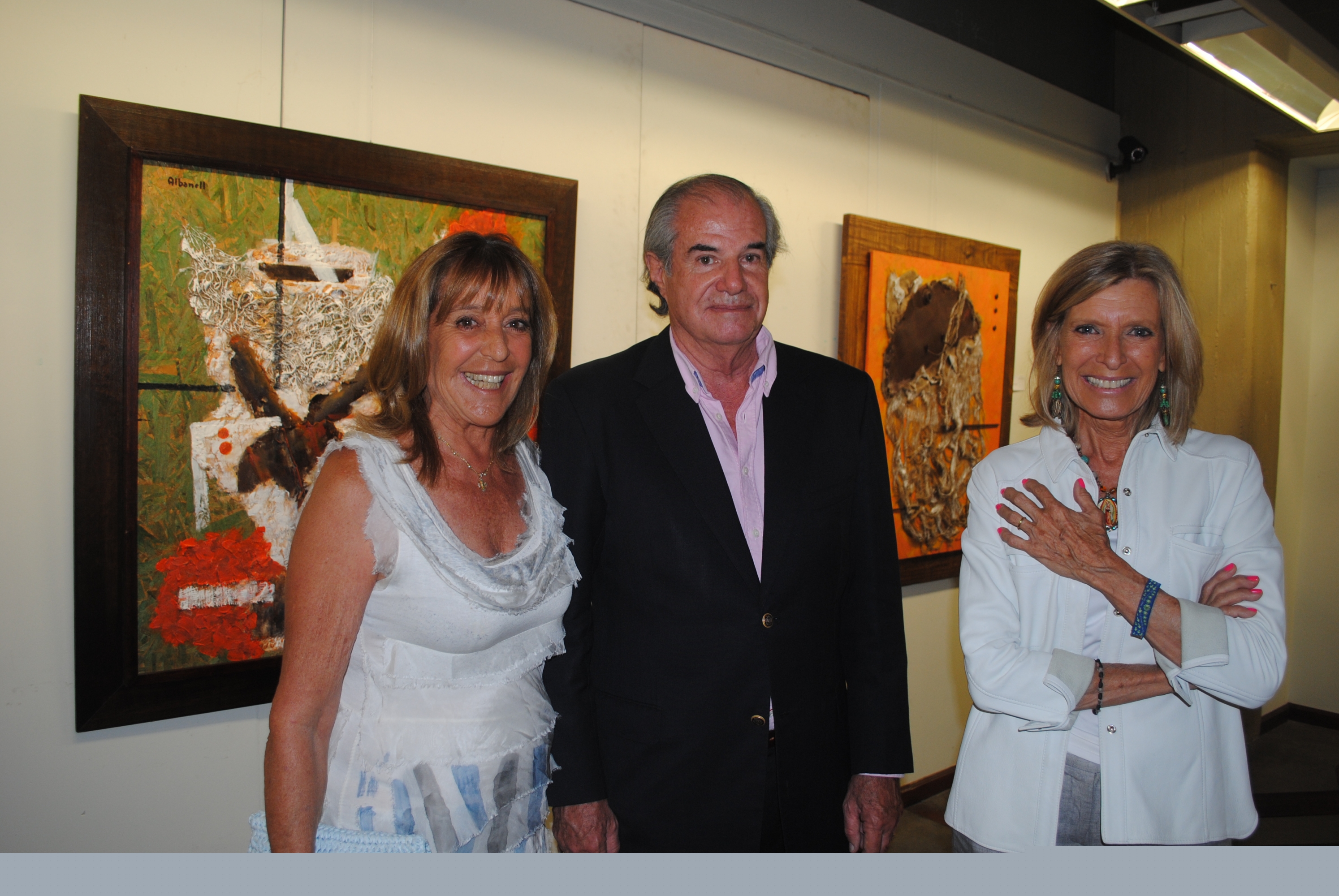 Irene Arrarte, Adolfo Albanell, Cristina Giuria.