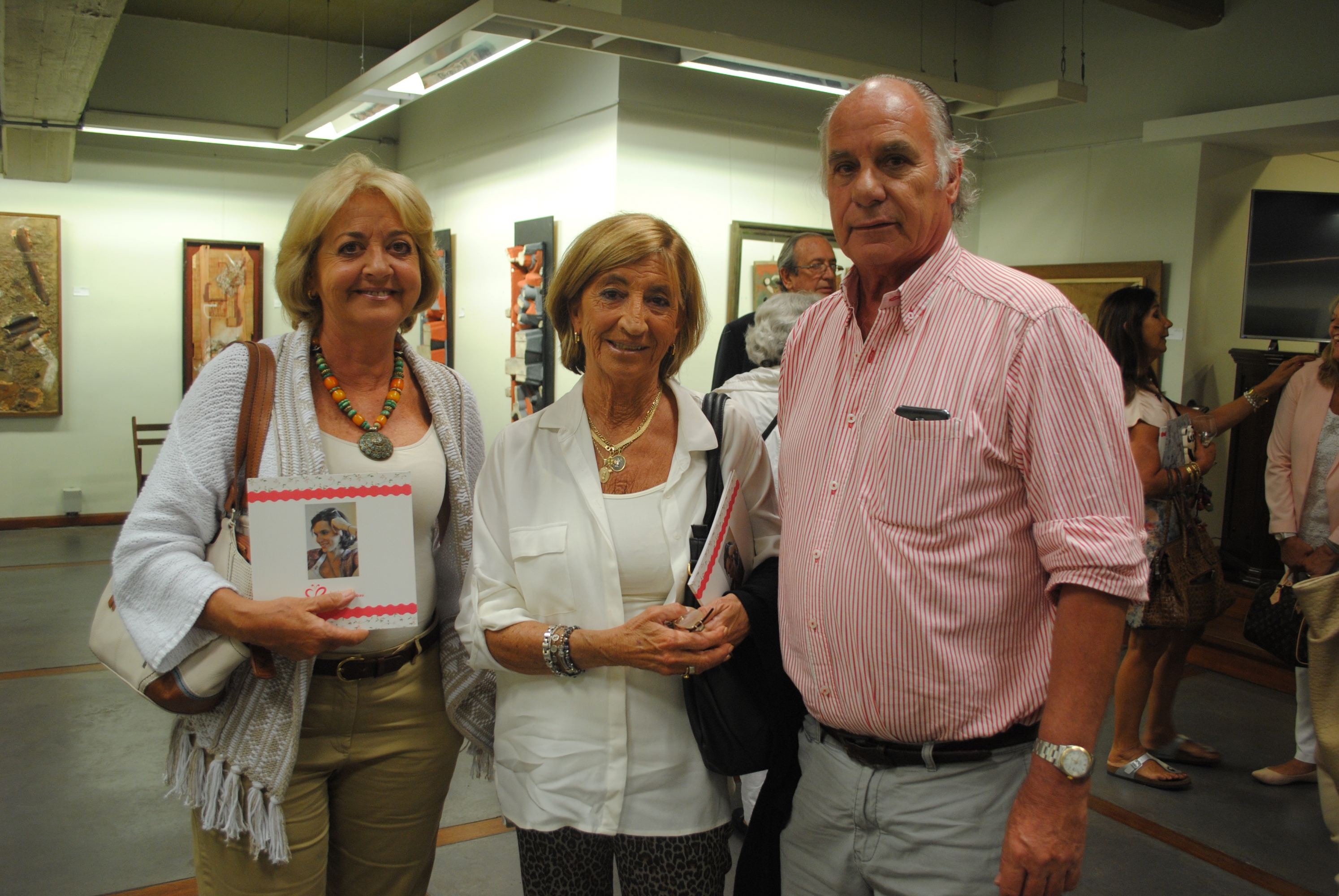 Teresa Faváro de Pérez del Castillo, Soledad González de Inciarte, Rodolfo Saccone.