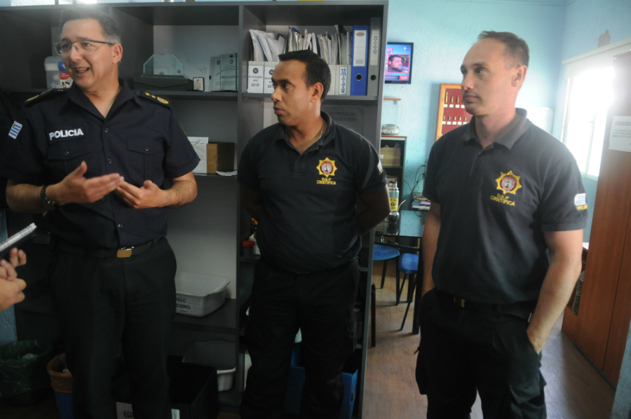 Policía Científica engloba diferentes secciones que conforman un único equipo. Foto: Francisco Flores