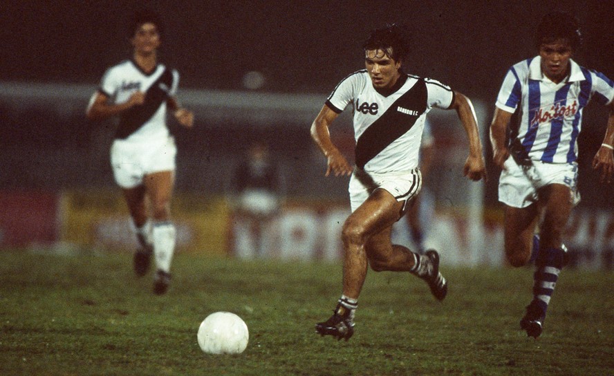 Ruben Sosa en Danubio. Foto: archivo El País.