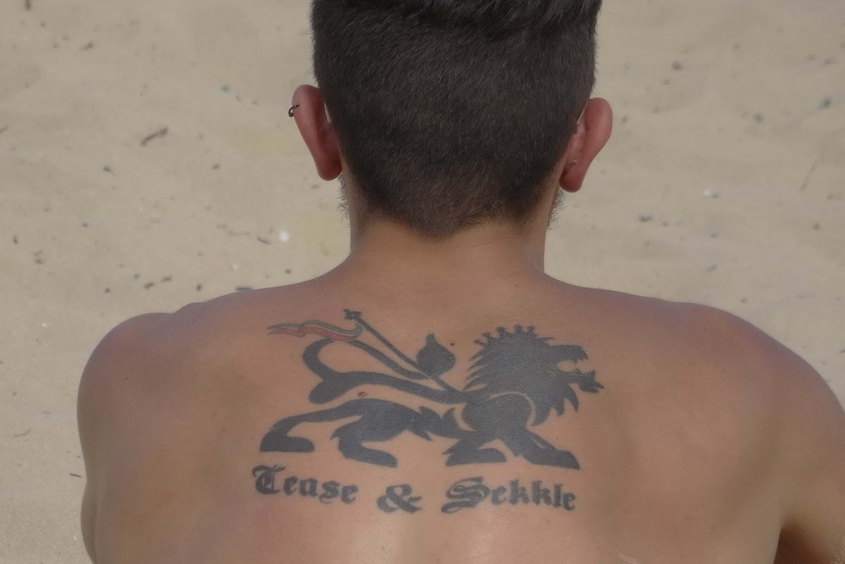 Infaltables los tatuajes en el Este. Foto: Ricardo Figueredo