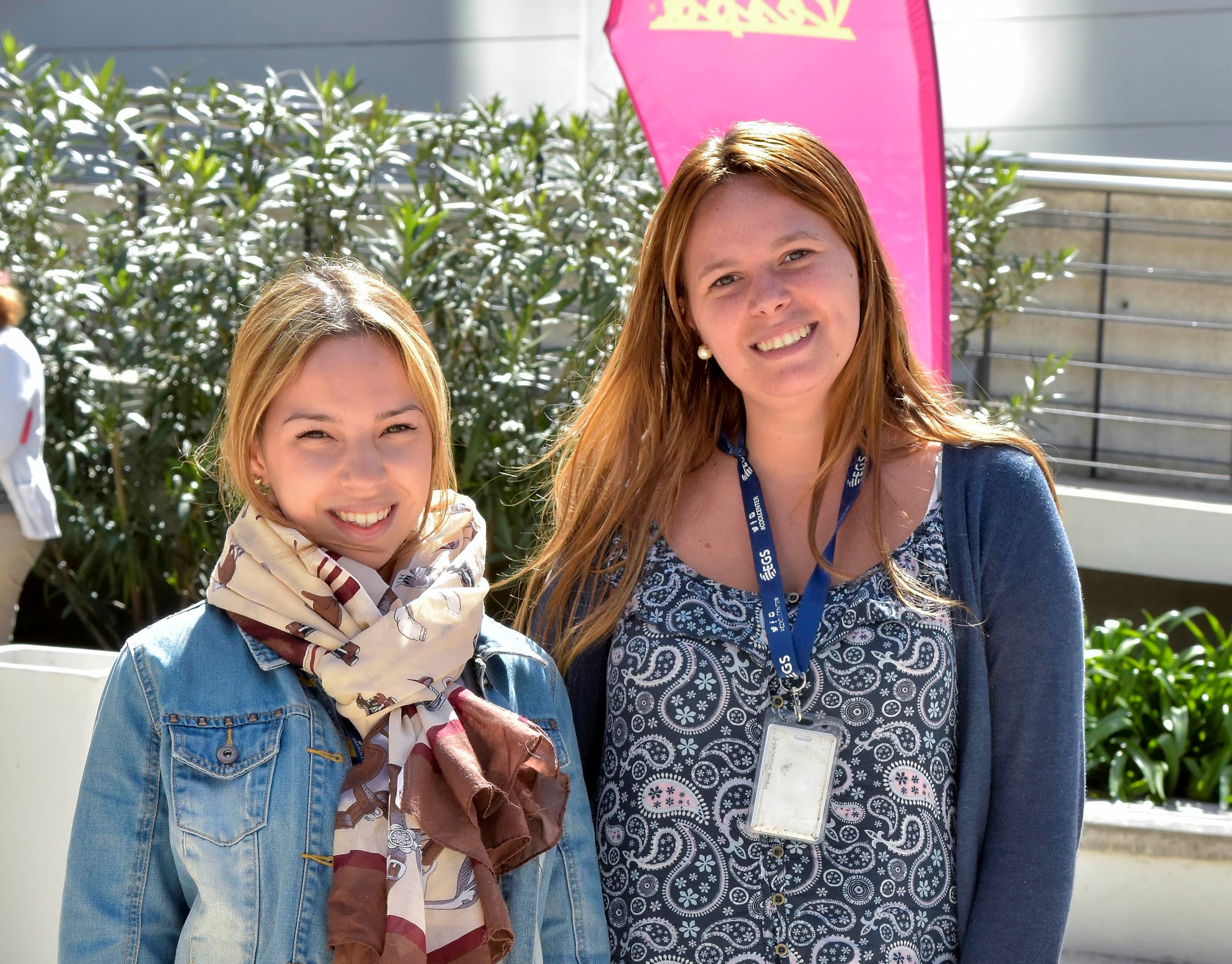 Evelyn Barcos, Romina Fernández.