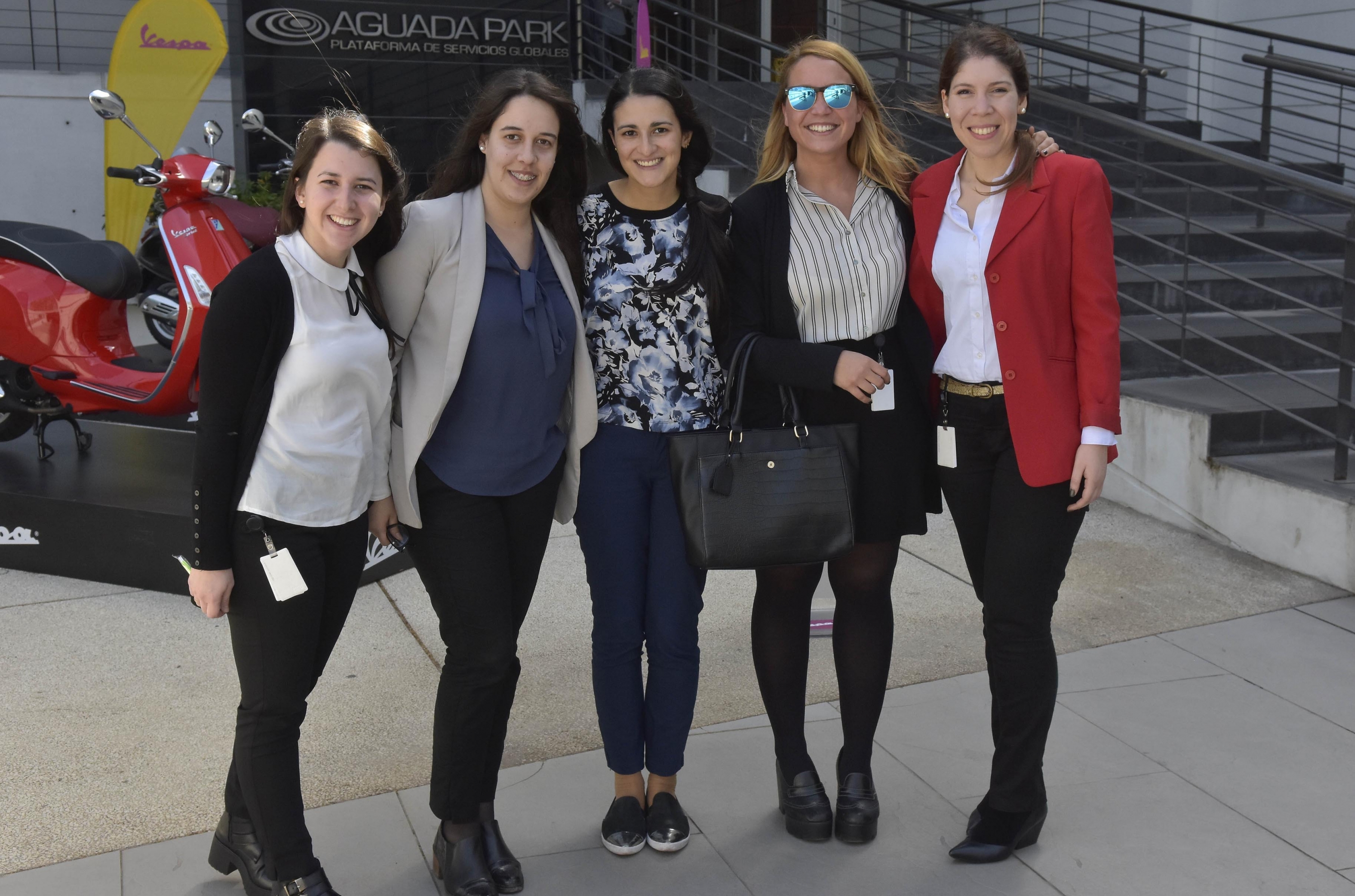 Florencia Castello, Elianne du Boishamon, María Eugenia Cabezas, Florencia Spagnolo, Stephani Bueno.