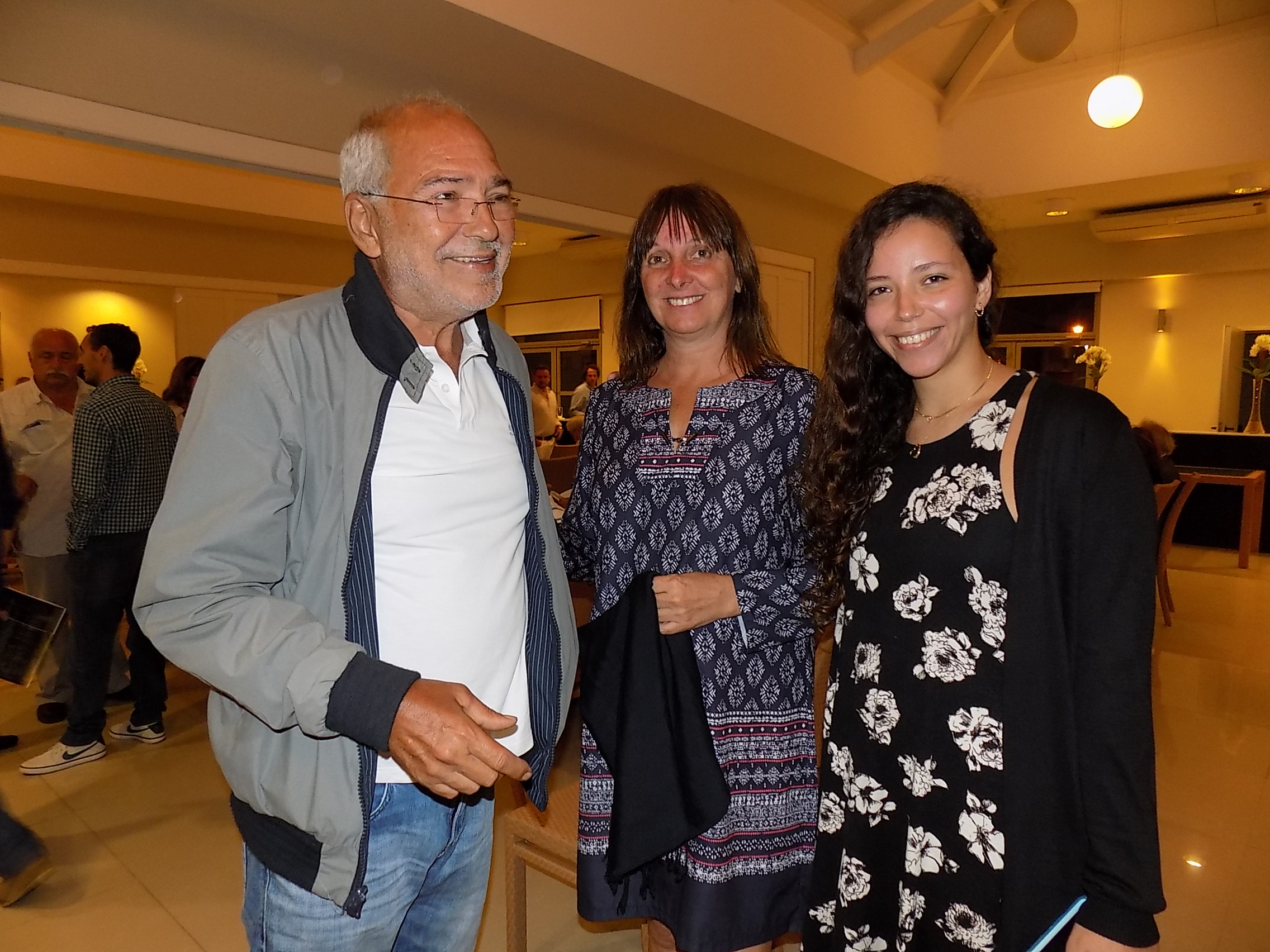 Liber Gherscfeld, Karina Gertel, Amanda Gherschfeld.