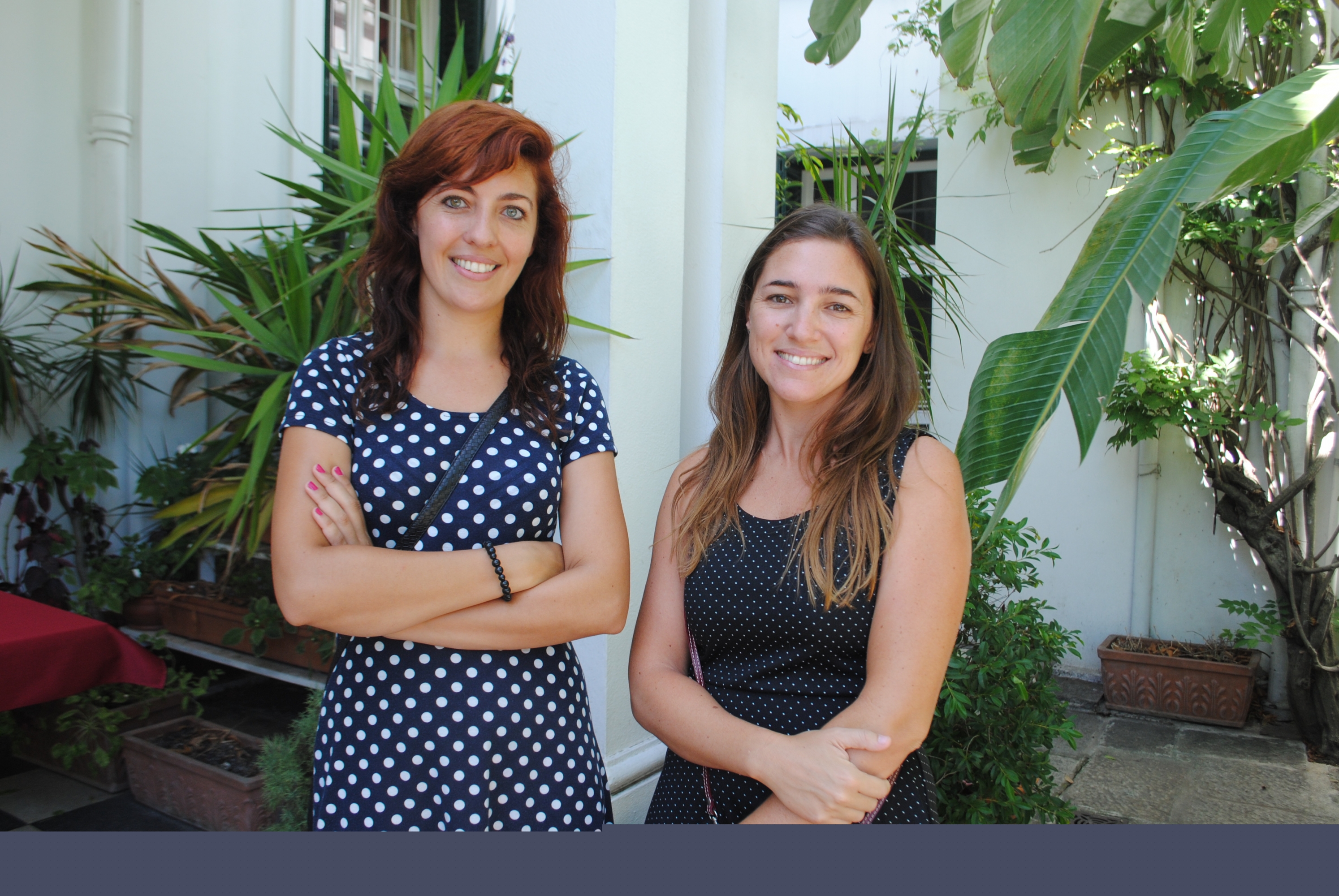 Paola Larrama, Alejandra Artigalás.