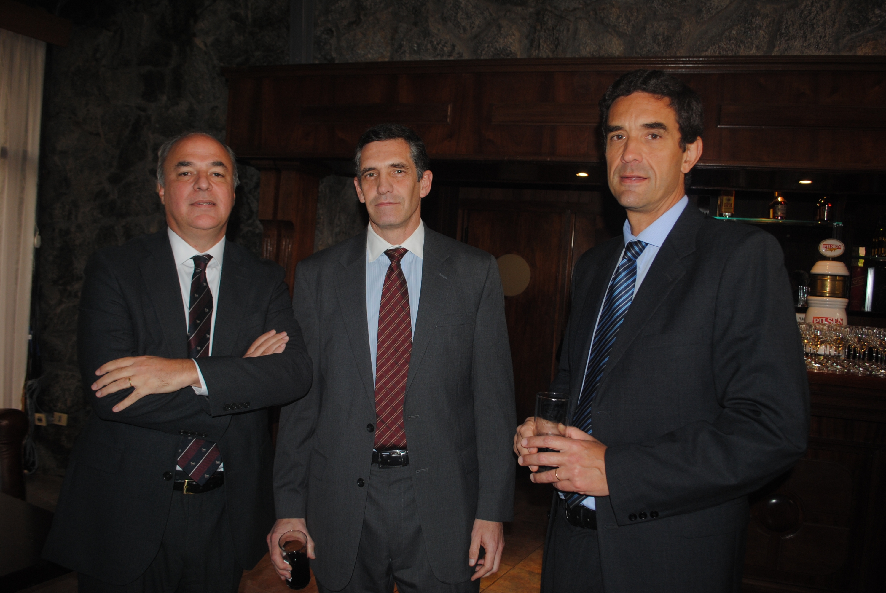 Francisco Pick, César Rodríguez, Nicolás López.