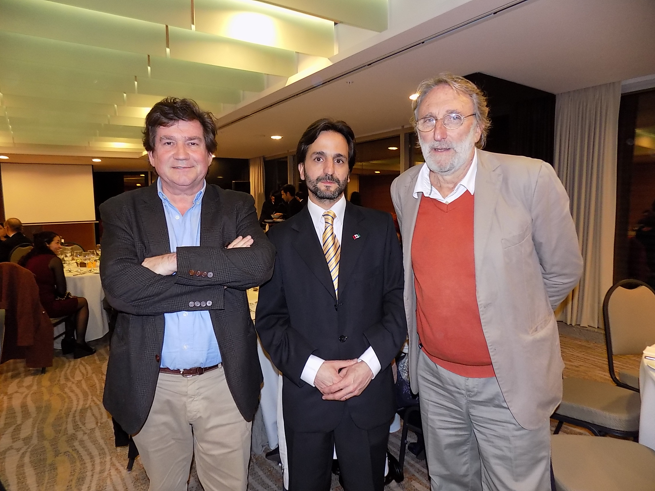 Willy Rey, Facundo de Almeida, Thomas Lowy.