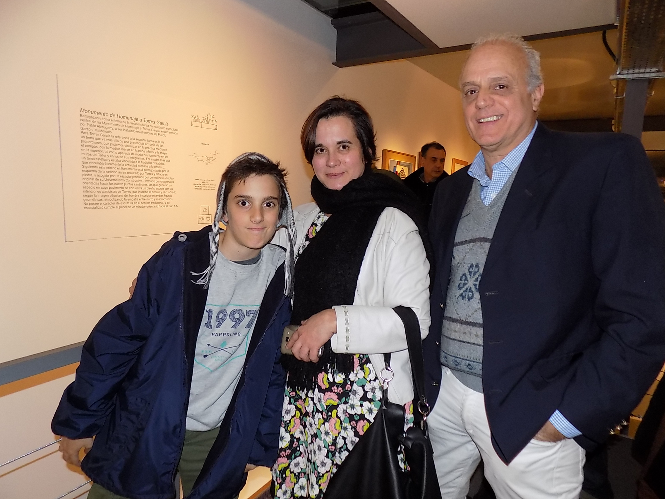 Juan Sebastián Retta, Mónica Bessio, Juan Carlos Retta.