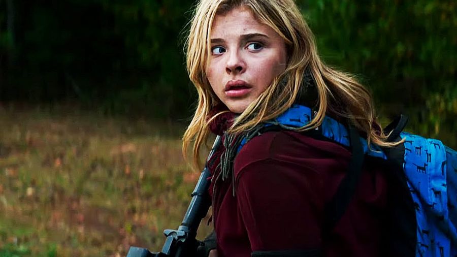 Con 18 años Moretz trabaja ha trabajado en varias películas de acción. Foto: Sony.