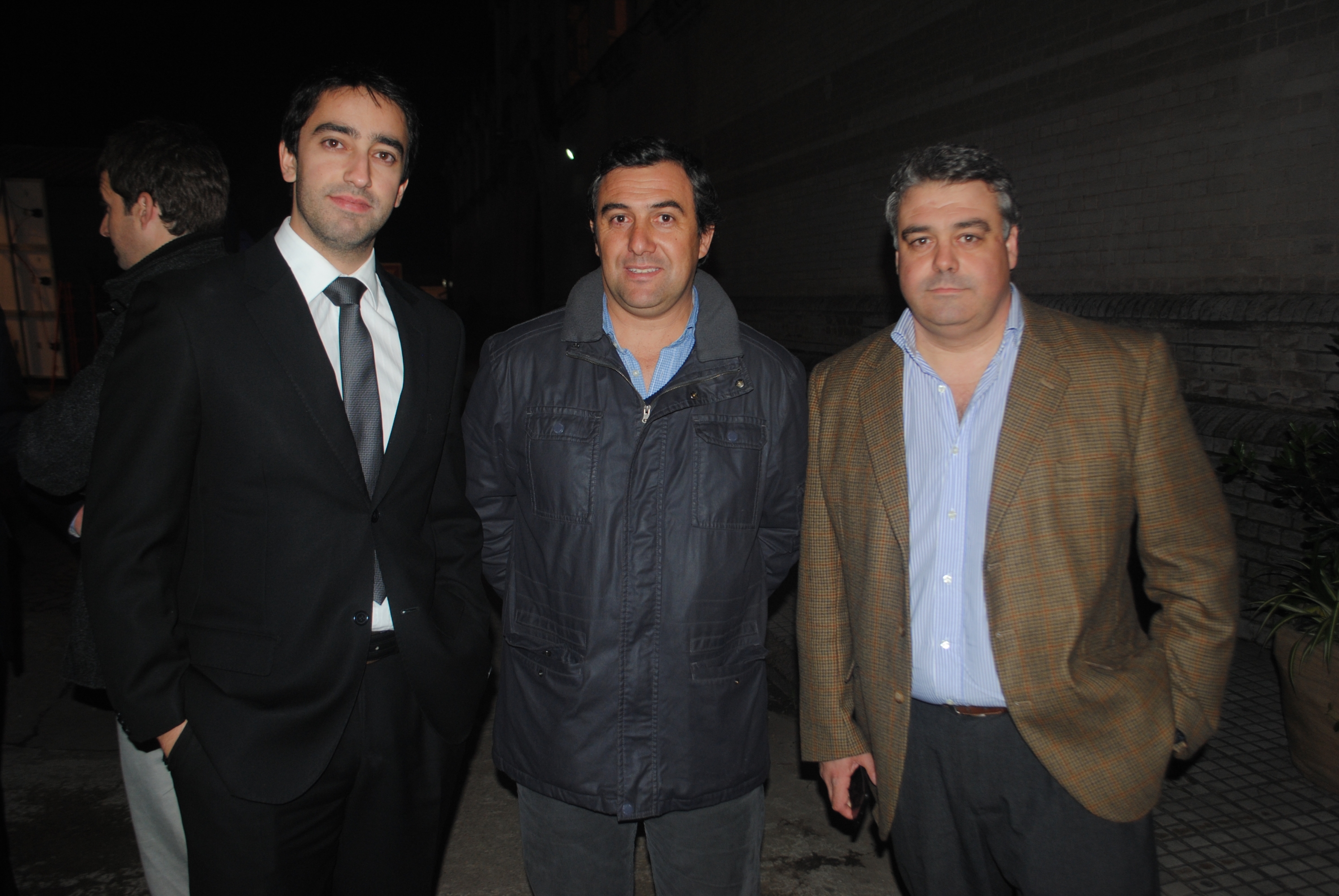 Sebastián Sierra, Pablo Otegui, José Aicardi.