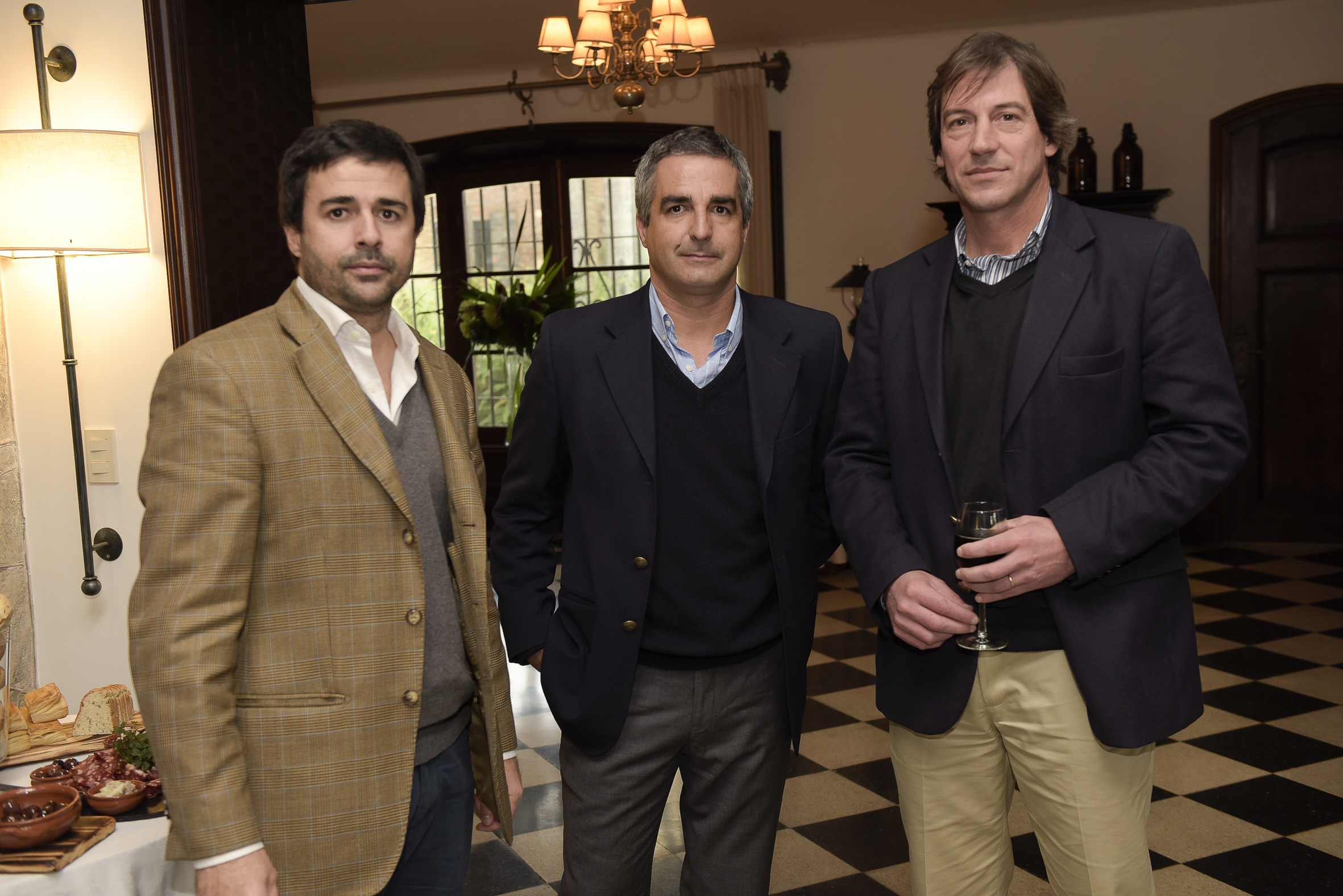 Matias e Ignacio Albanell, Álvaro Sorrondegui.