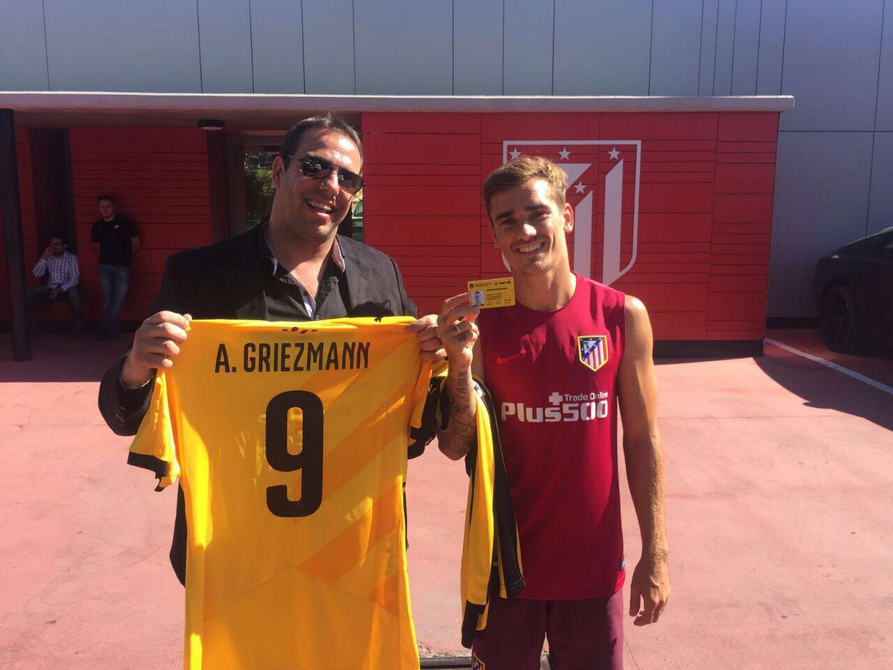 Antoine Griezmann e Ignacio Ruglio.