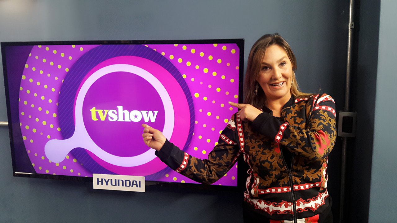 María García en Tv Show.