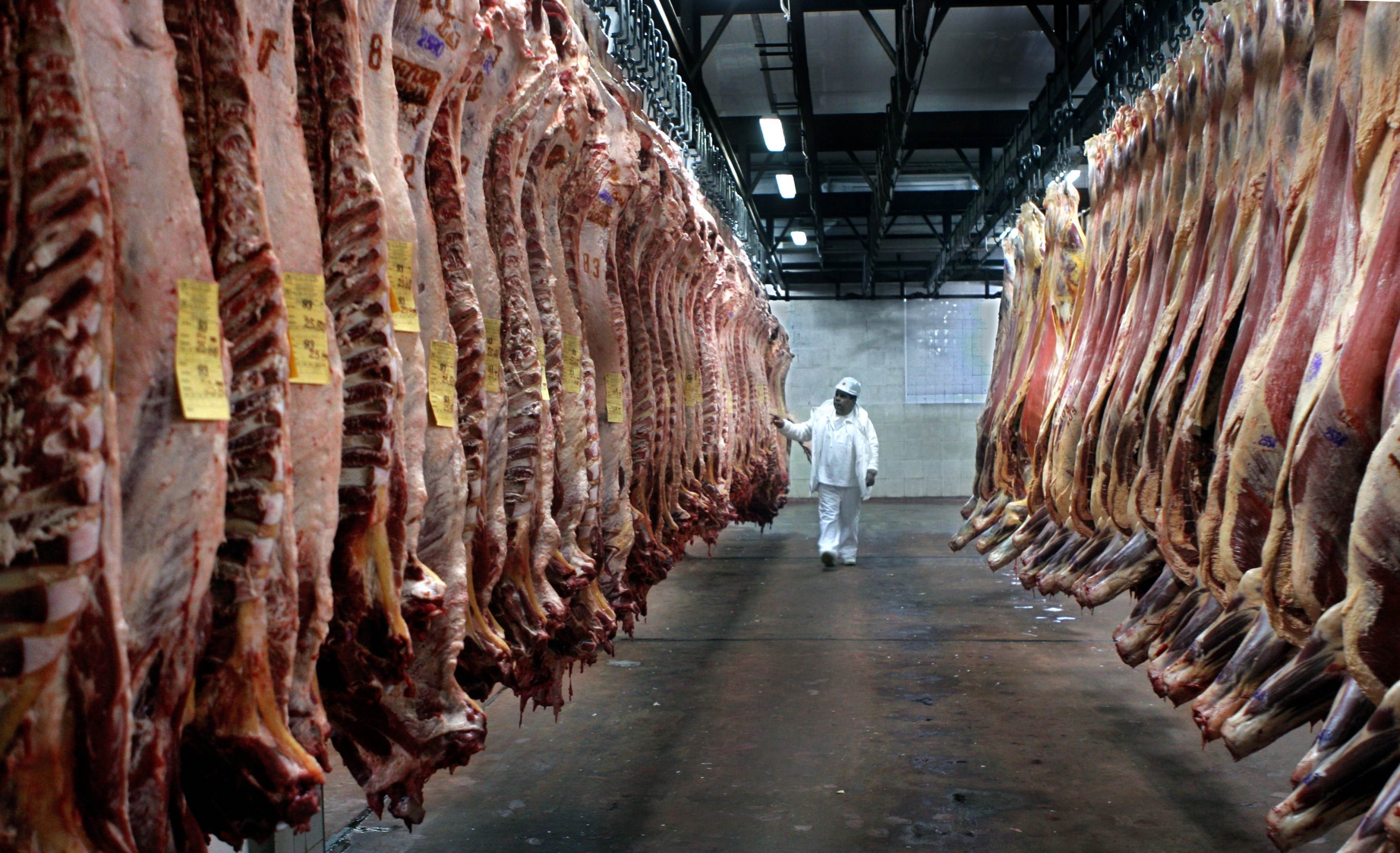 Frigoríficos. Varios de los mercados aún no levantaron cabeza. Foto: AFP