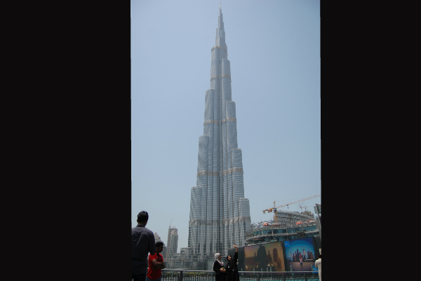 Una de las características de Dubái son sus altas edificaciones. Foto: Lucía Baldomir