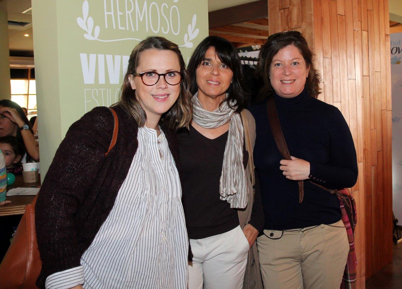 Alfonsina Almándoz, María Noel Bergeret, Julia Helena Romei.