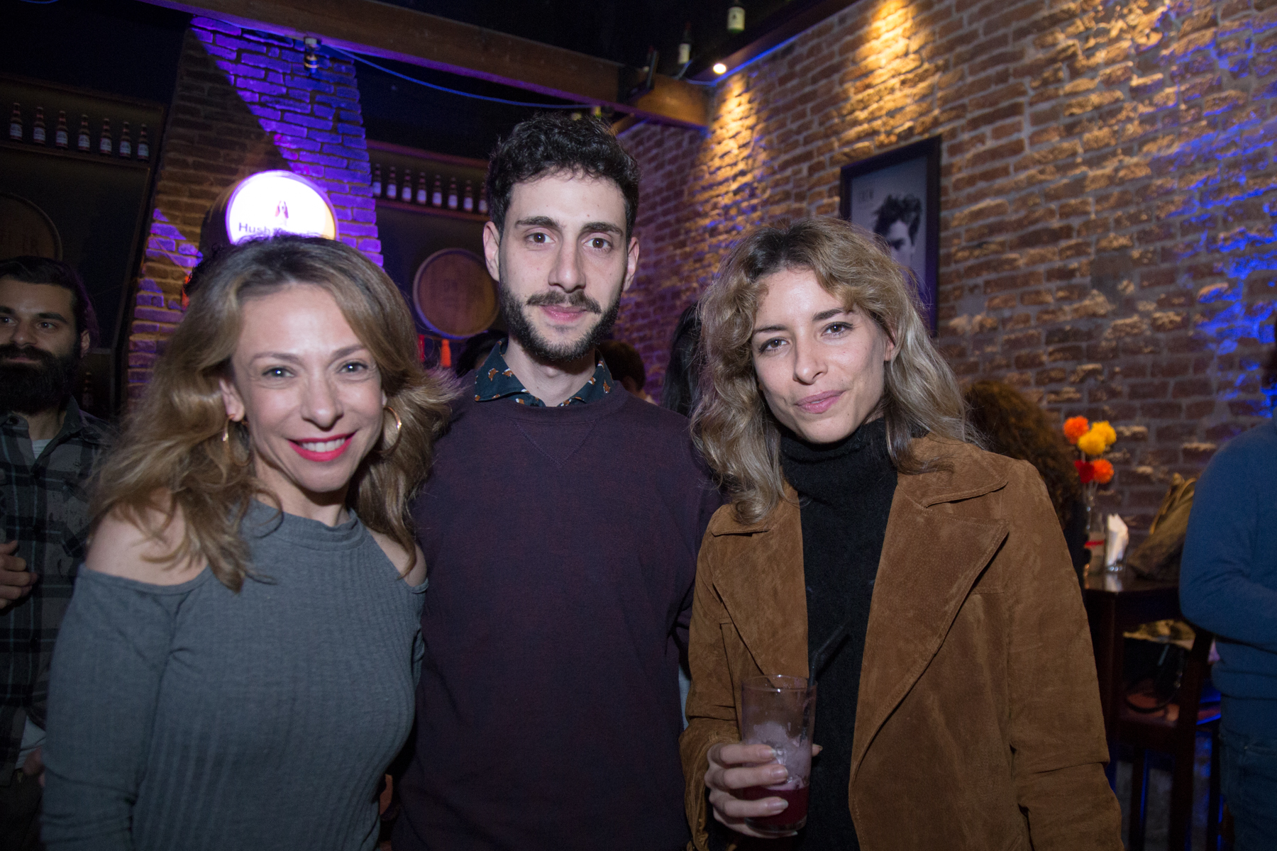 Debbie Goldfarb, Joaquín Pastorino, Gabriela Rouillier.