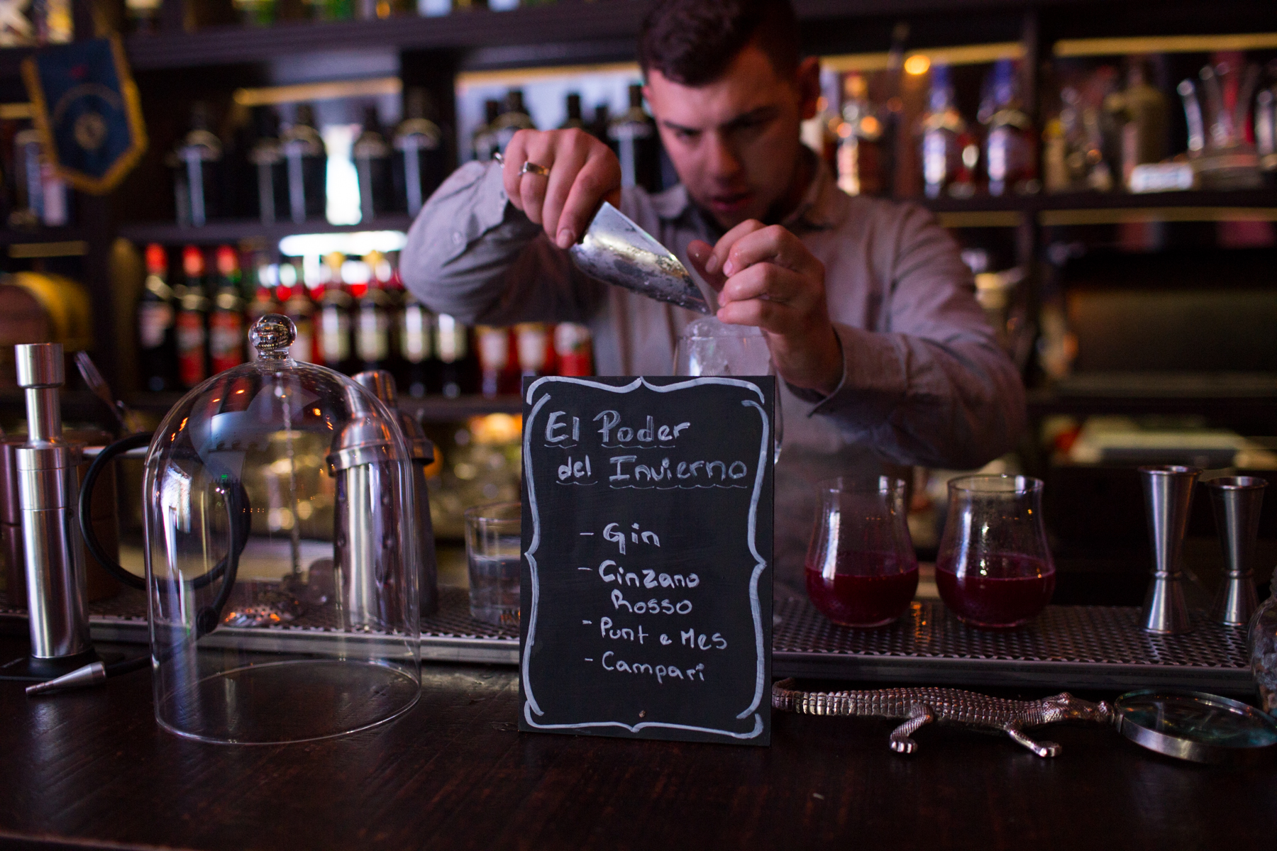 Tragos personalizados.