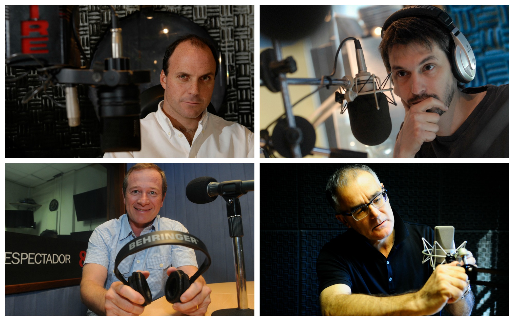 Las cosas en su sitio (Radio Sarandí), No toquen nada (Océano FM), La mañana de El Espectador (Radio El Espectador), En perspectiva (Radio Oriental, FM Del Sol)