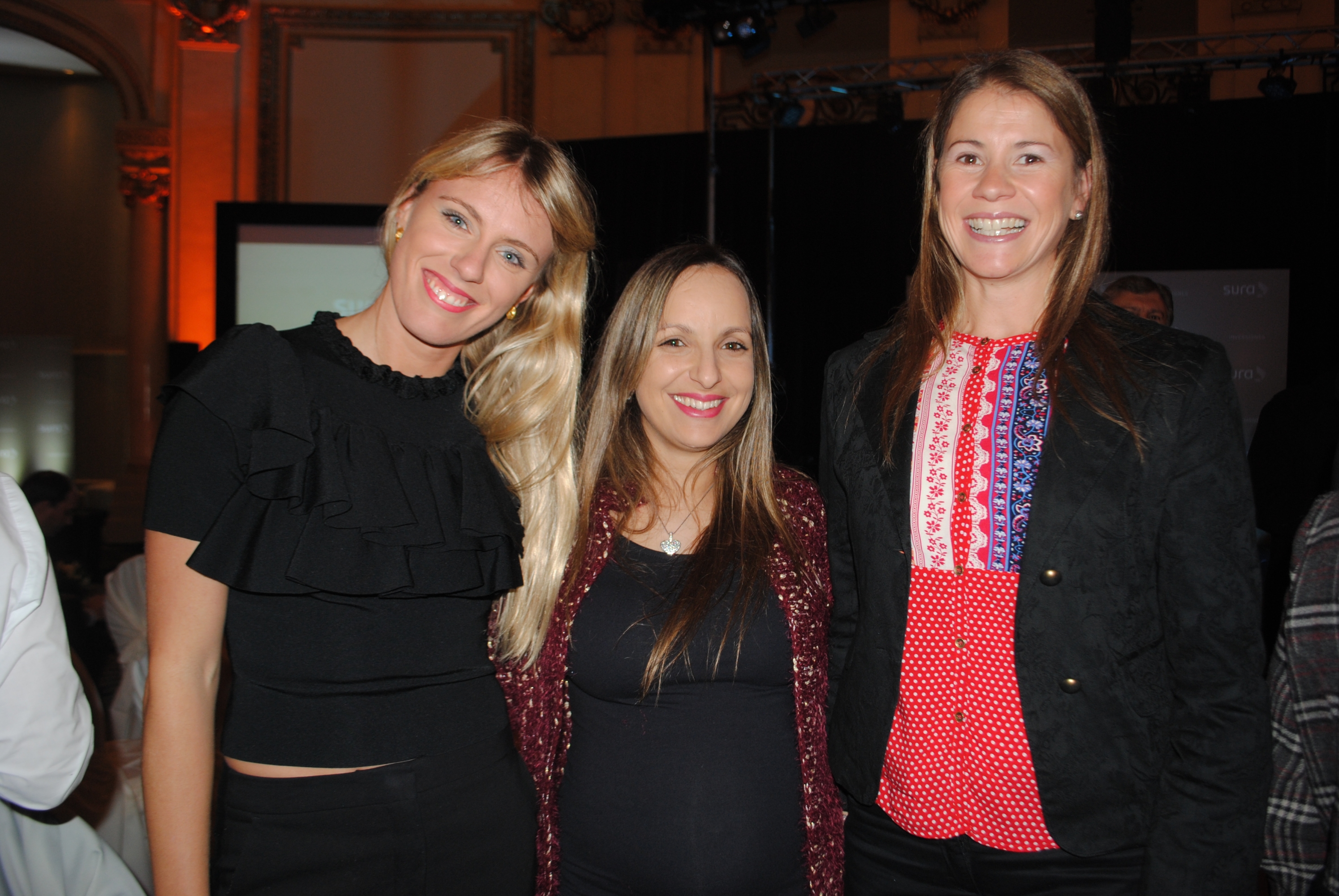 Moira Schurmann, Marcia Castro, Giselle Van Cranembrouz.