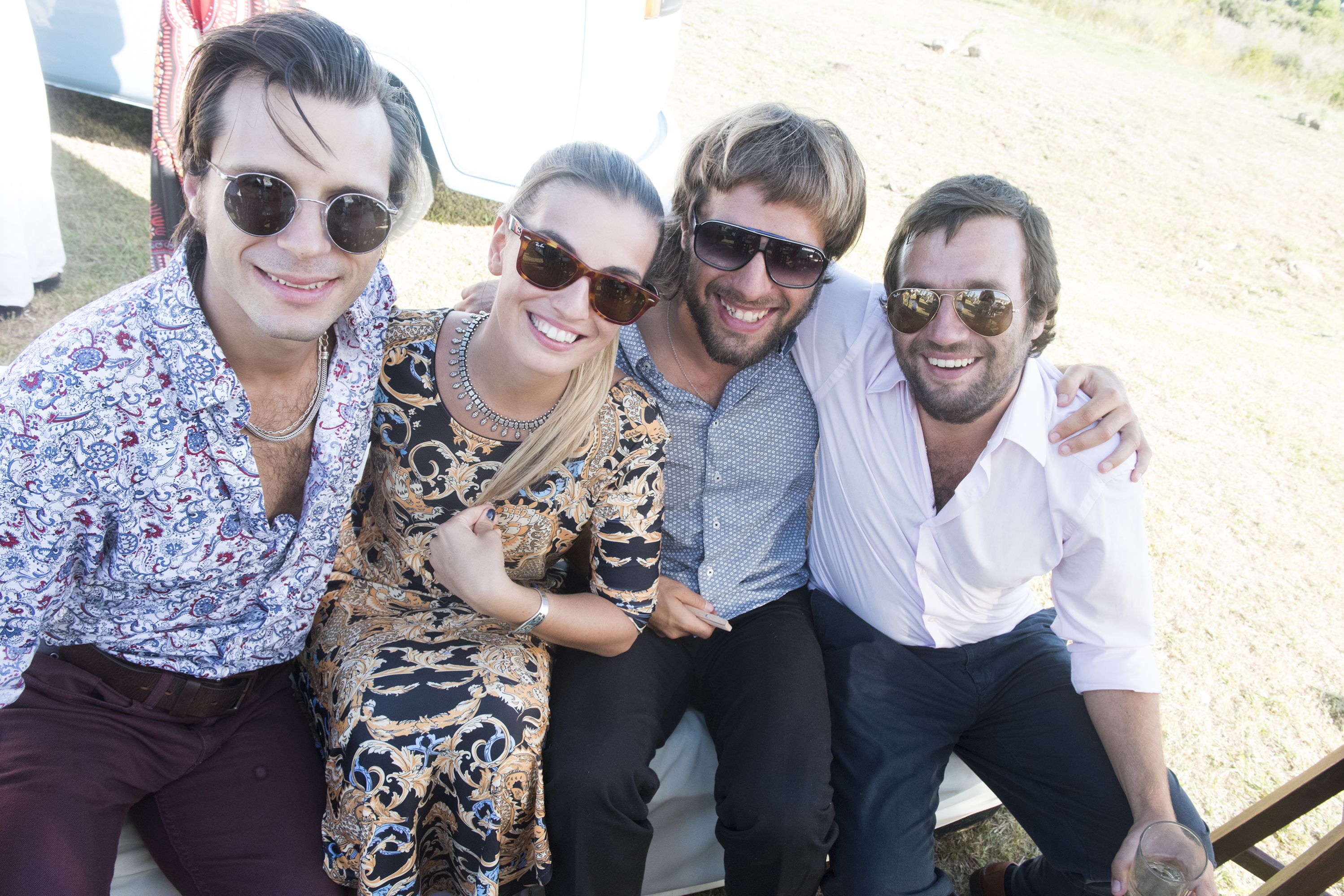 Franky Beramendi, Luciana Rodinzo, Javier González, Regino Olivera.