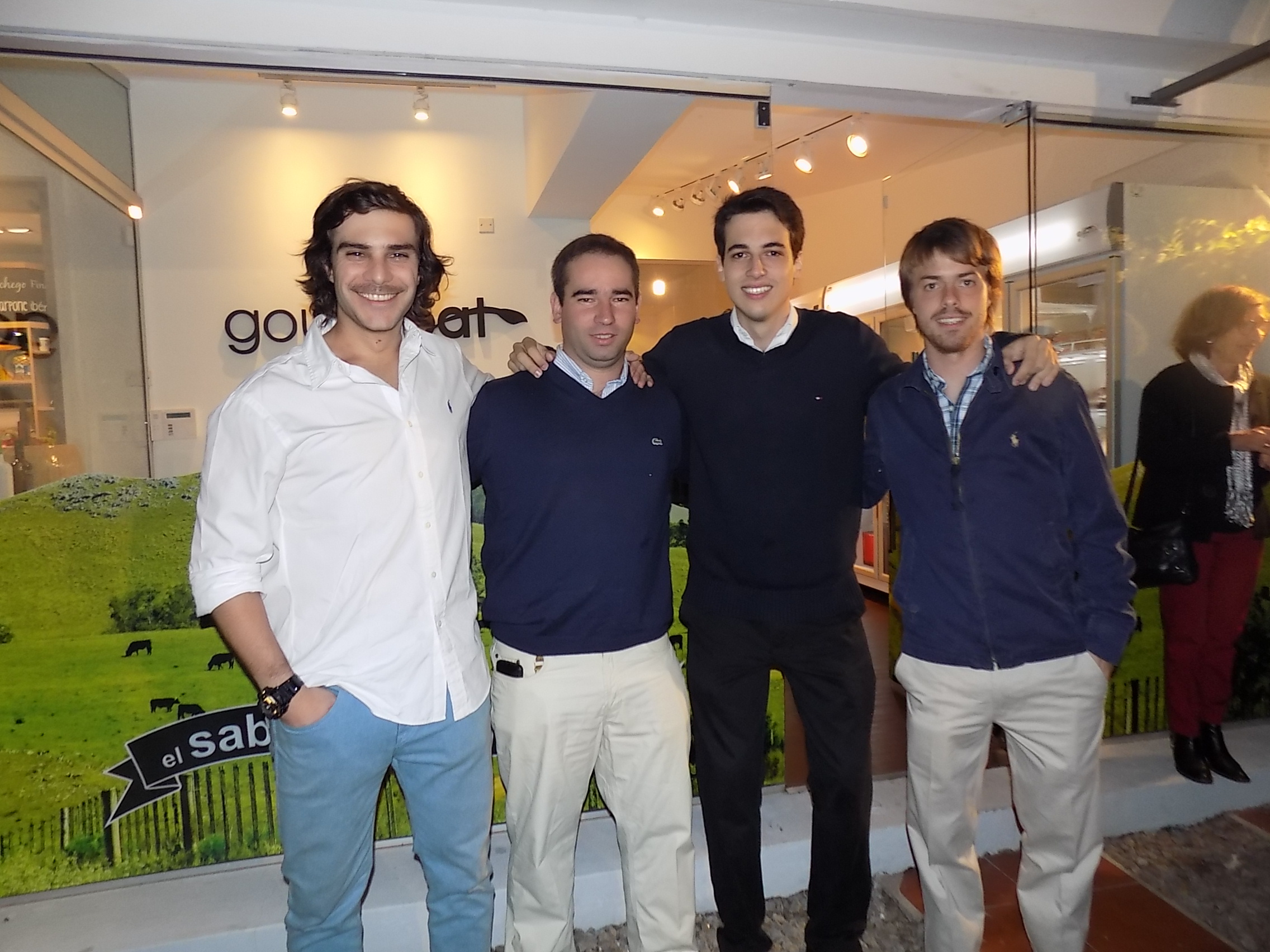 Rafael de Yeregui, José Pedro Andregnette, Juan Pablo Mattos, José Barusso.