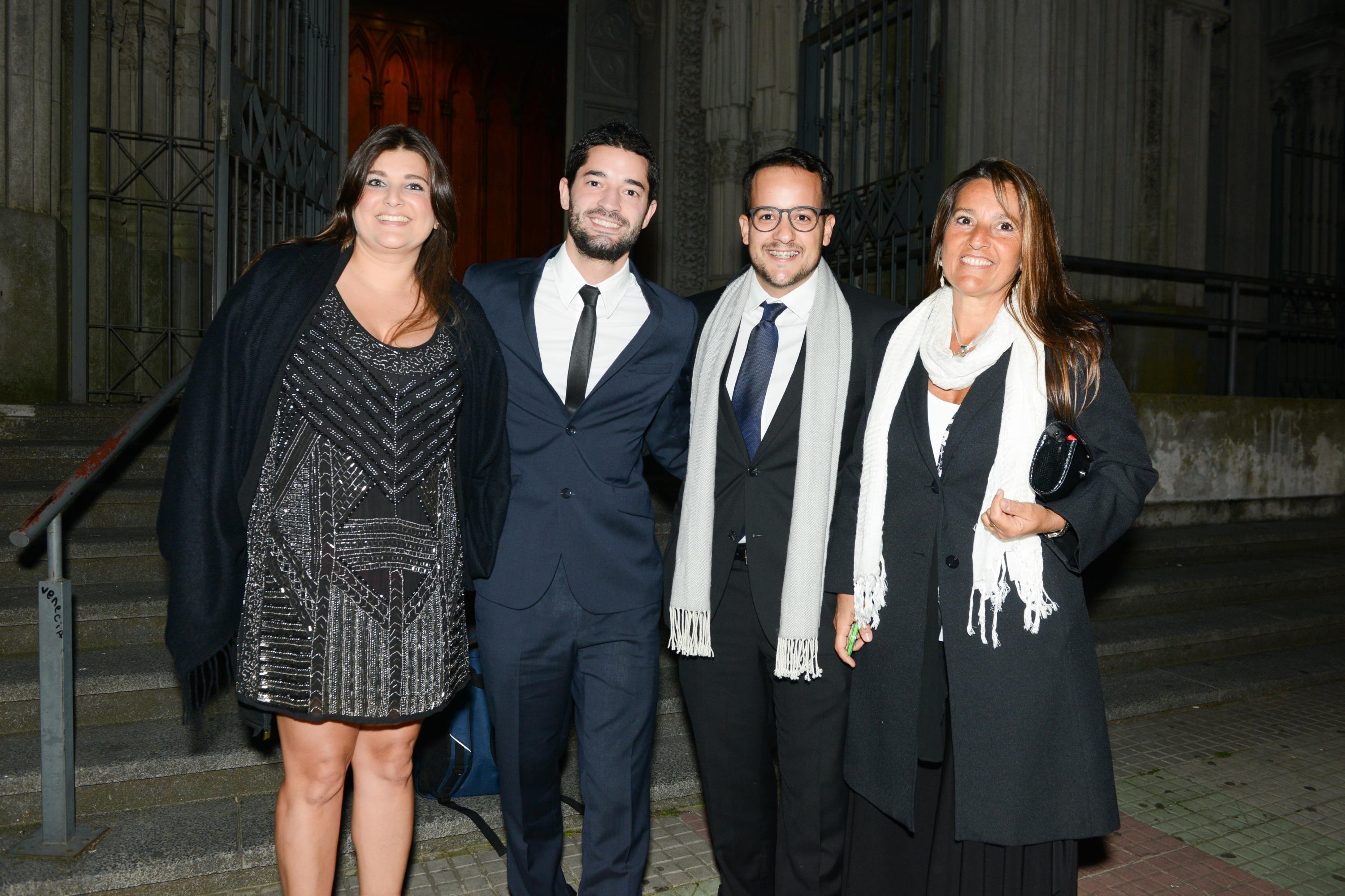 Fernanda Mello, Nicolás Schmitz,  Nicolás Cánepa, María Guerra.