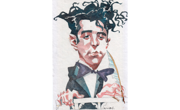 Felisberto hernández, dibujo de Ombú