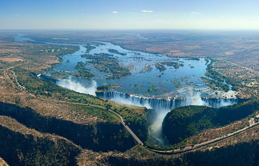 Cataratas en Sudáfrica.