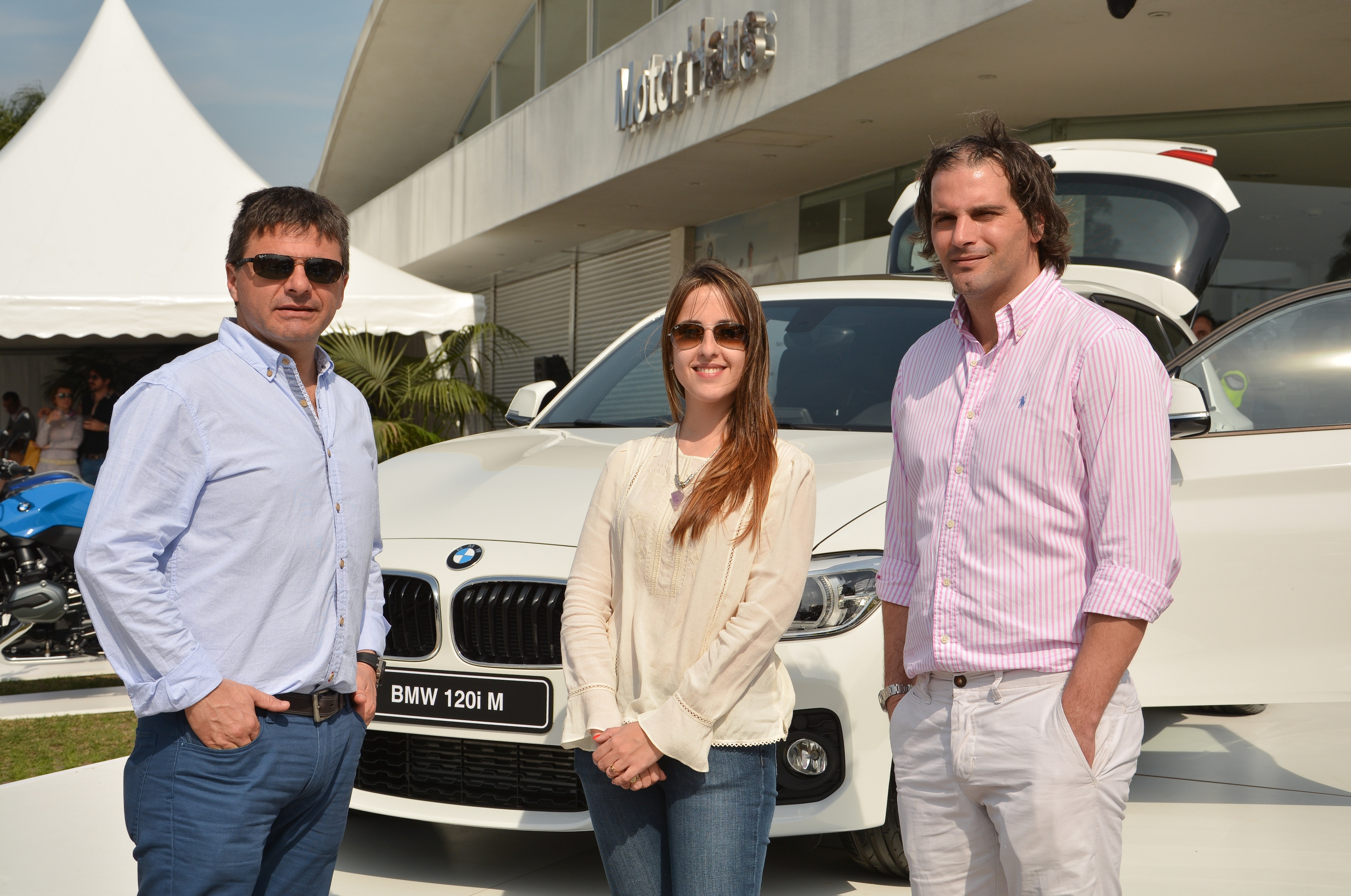 Alejandro Hounie, Flavia Mena, Nicolás Gibelli.