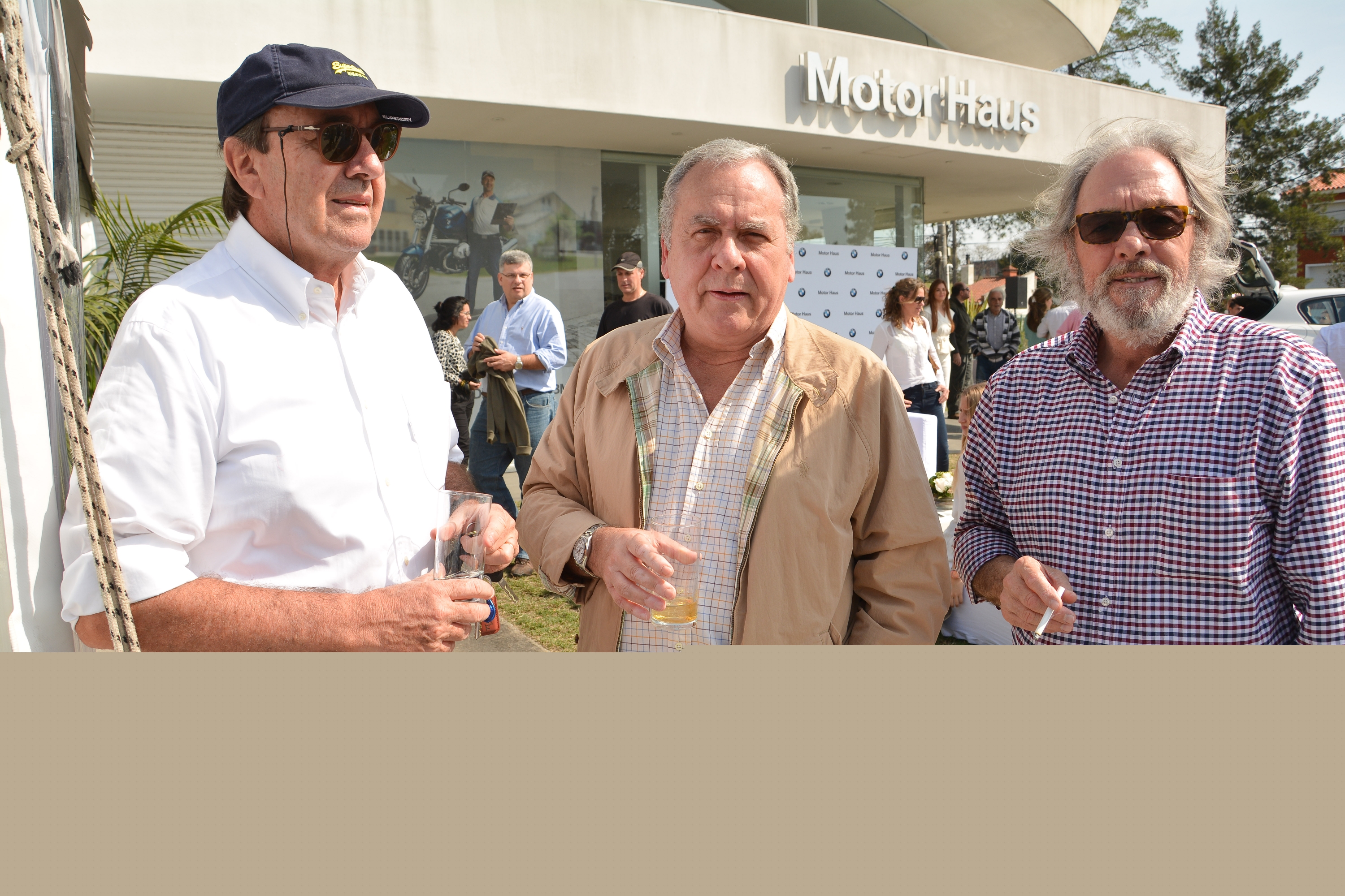 Fernando Parrado, Máximo Da Ronch, Juan Ameglio.