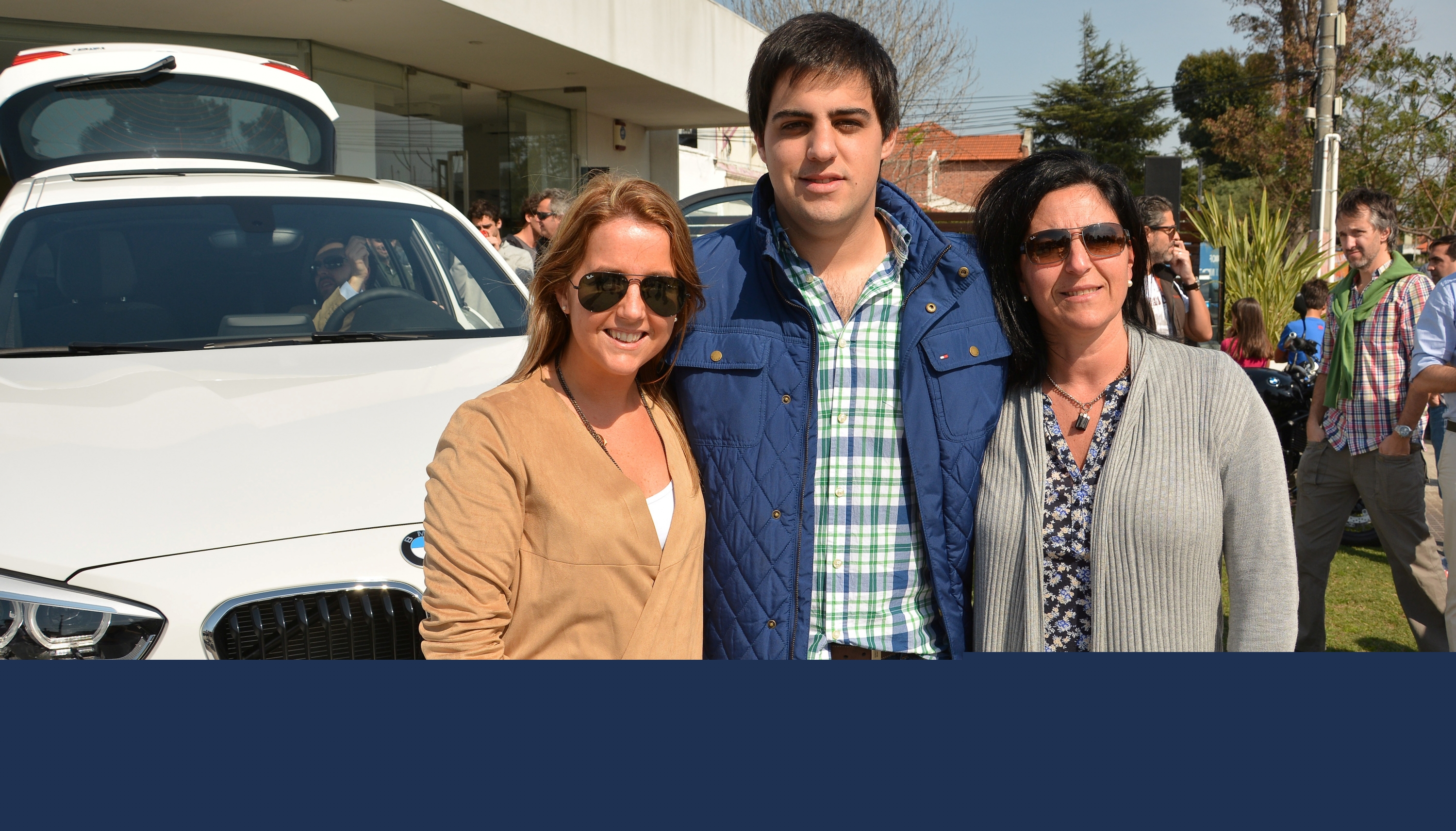 Agustina Michelis, Felipe Hounie, Diana Bellini.