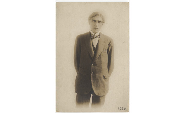 Joaquín Torres-García en Nueva York (© Museo Torres-García)