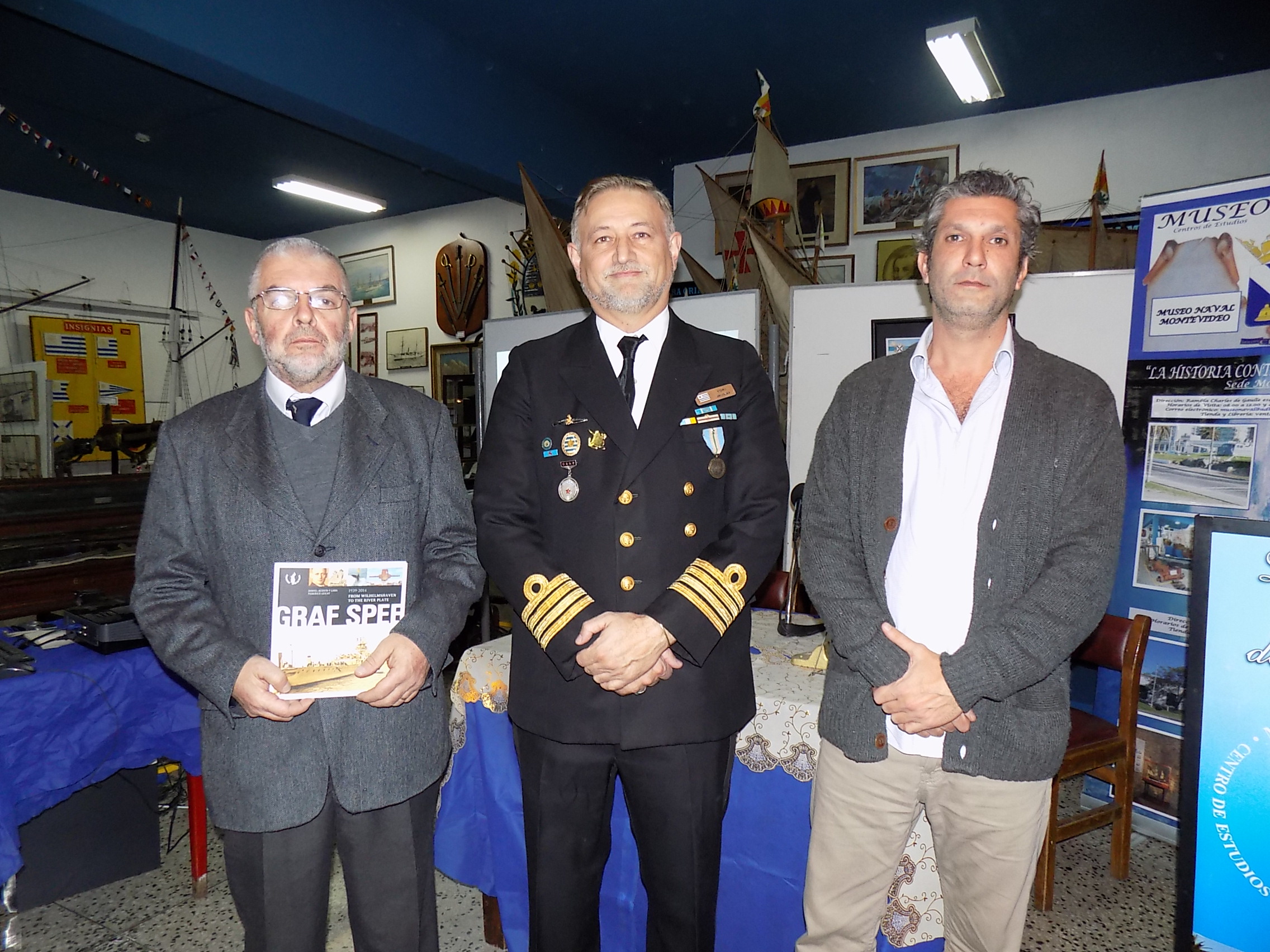 Daniel Acosta y Lara, Héctor Yori, Federico Leicht.