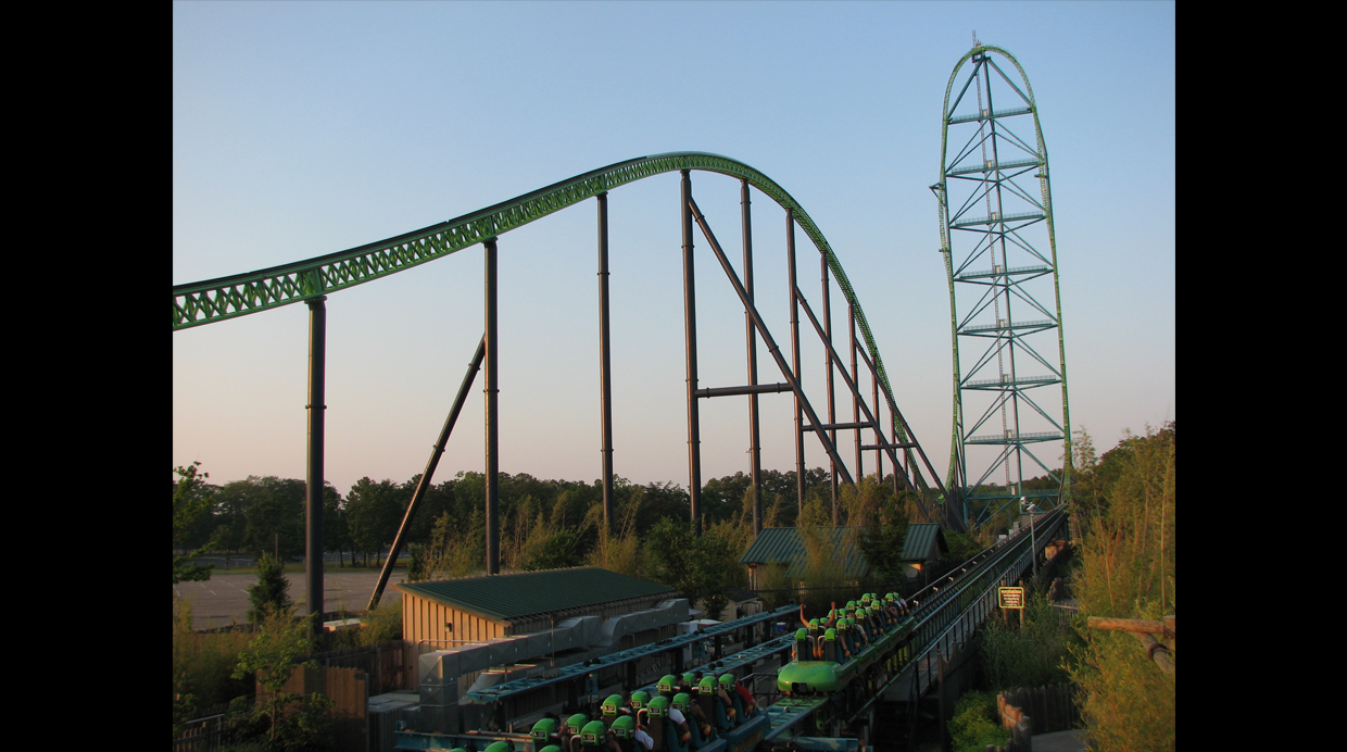Kingda Ka. Foto: Jeremy Thompson / Flickr bajo licencia de Creative Commons